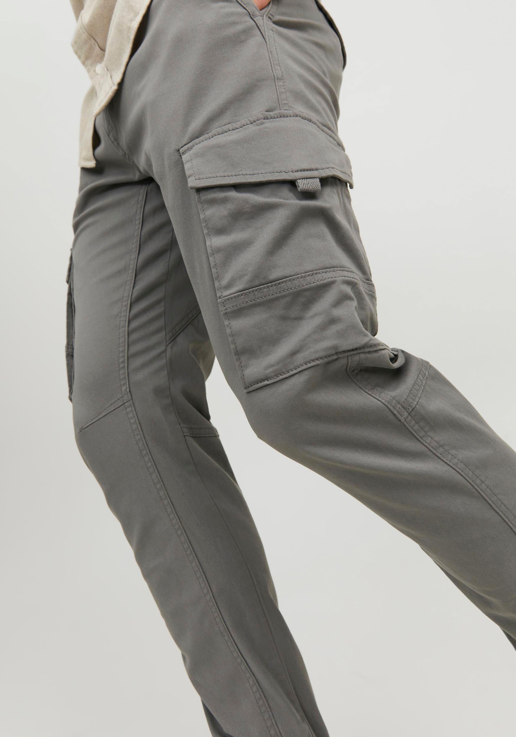 Jack & Jones Cargohose »JPSTPAUL JJFLAKE CARGO NOOS«, mit Beintaschen