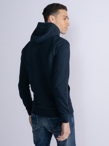 online Industries »Sweater shoppen Jelmoli-Versand Hooded« | Petrol Kapuzensweatshirt