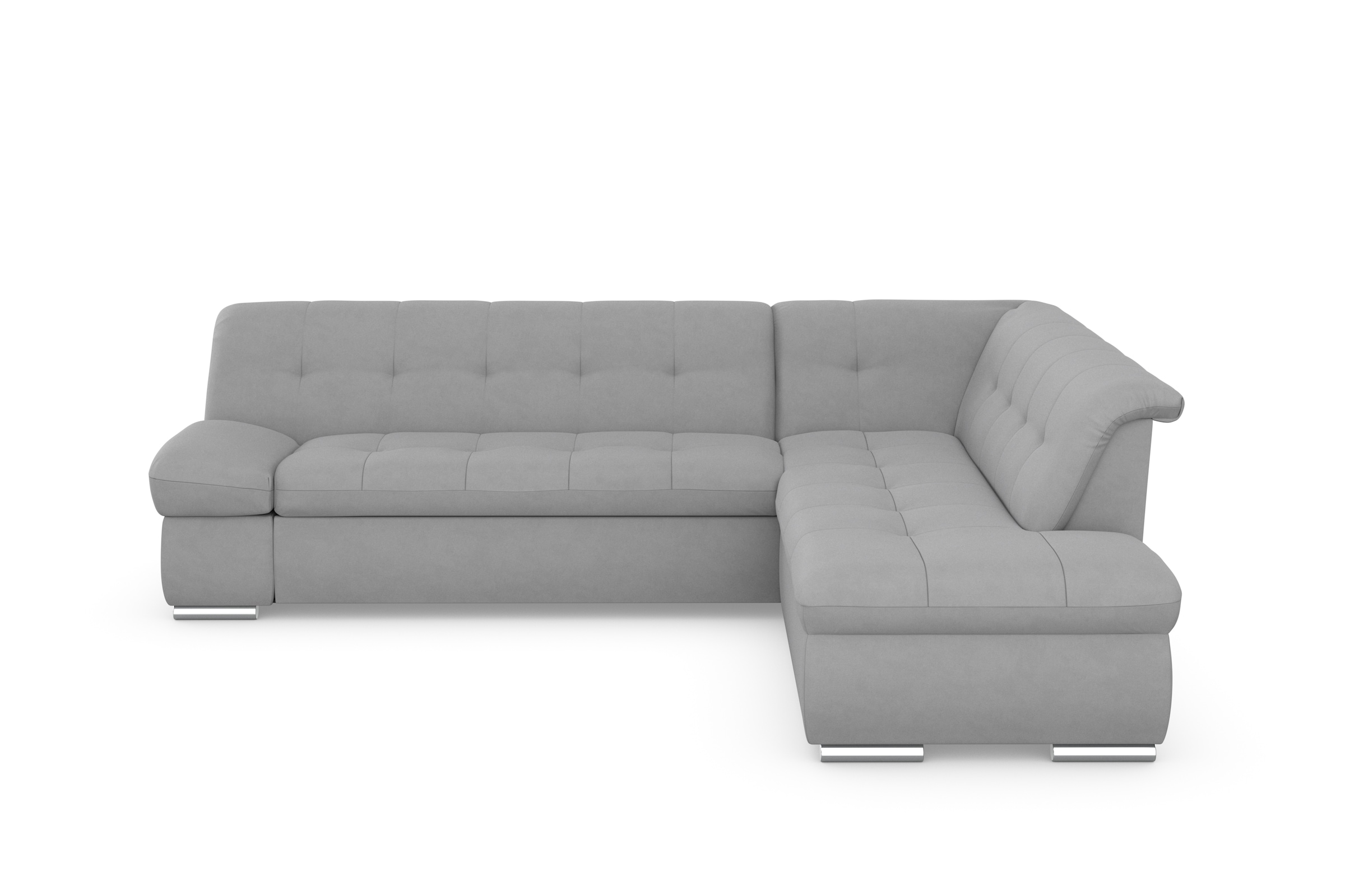 DOMO collection Ecksofa »Mona L-Form«, wahlweise mit Bett- und Armlehnfunktion