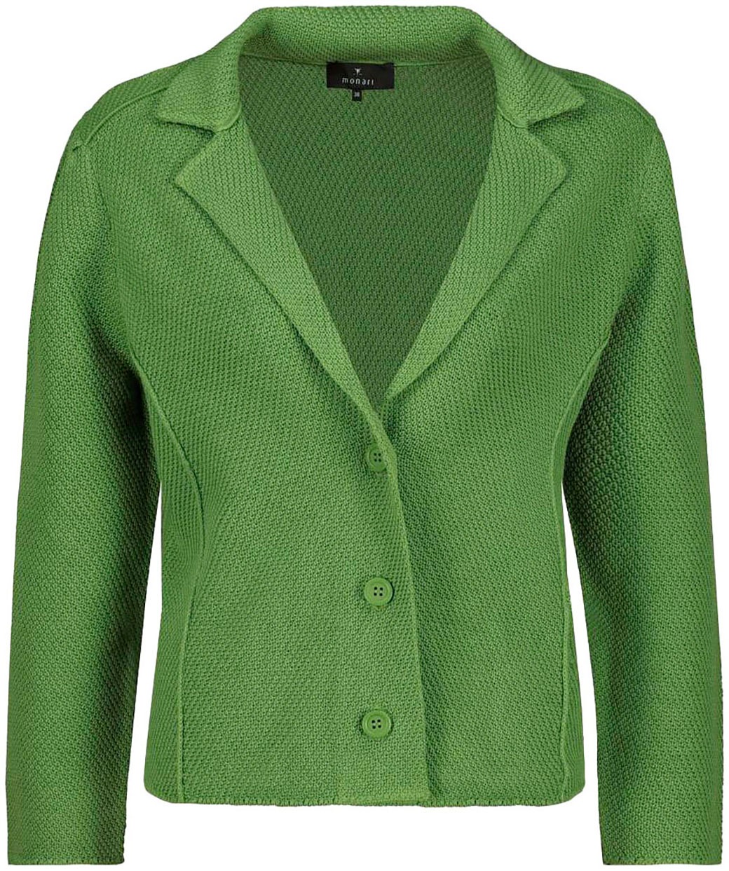 Monari Strickjacke, mit Reverskragen und Knöpfen