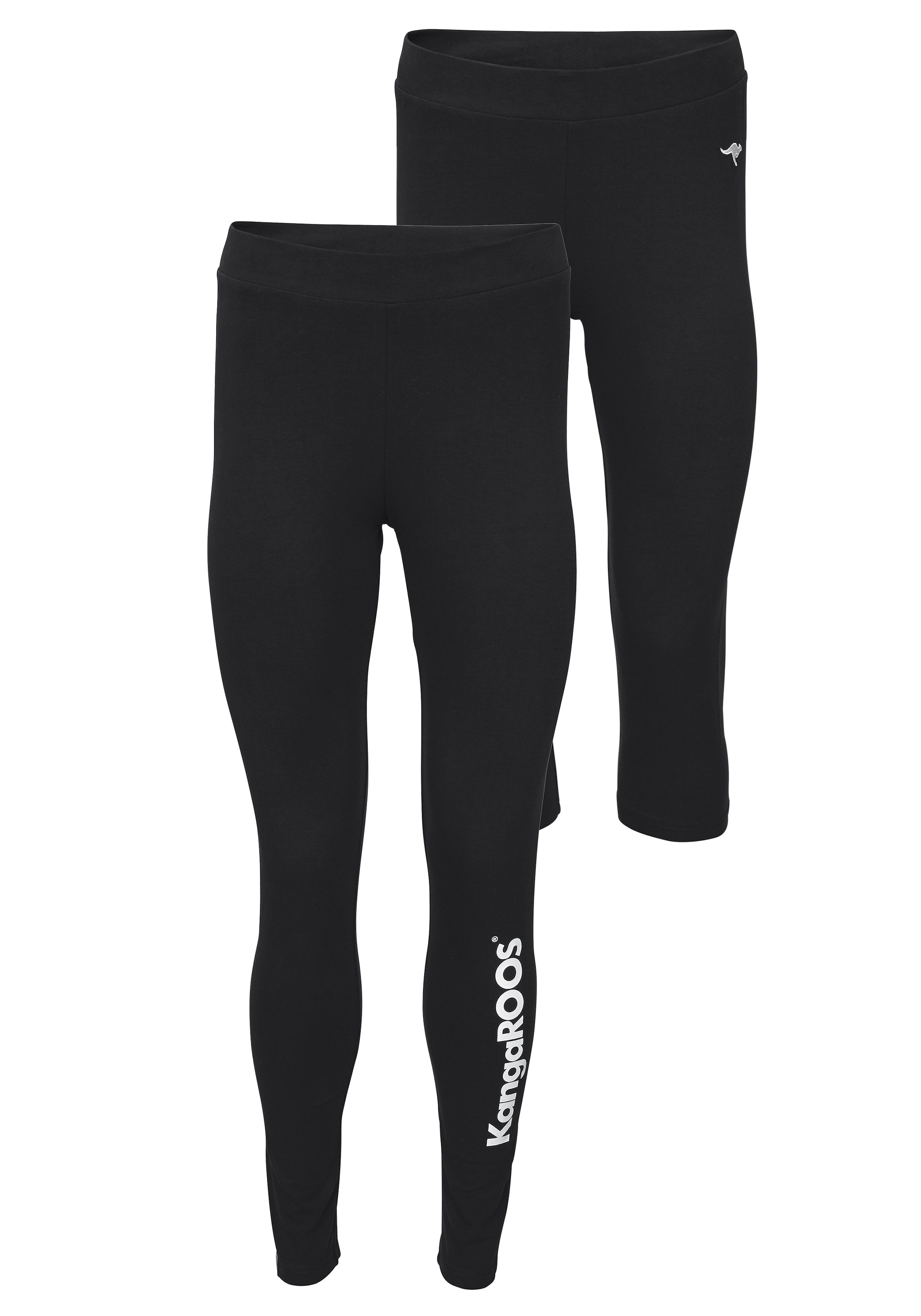 KangaROOS Leggings »Doppelpack«, (Packung, 2 tlg., 2er-Pack), Grosse  Grössen online shoppen bei Jelmoli-Versand Schweiz