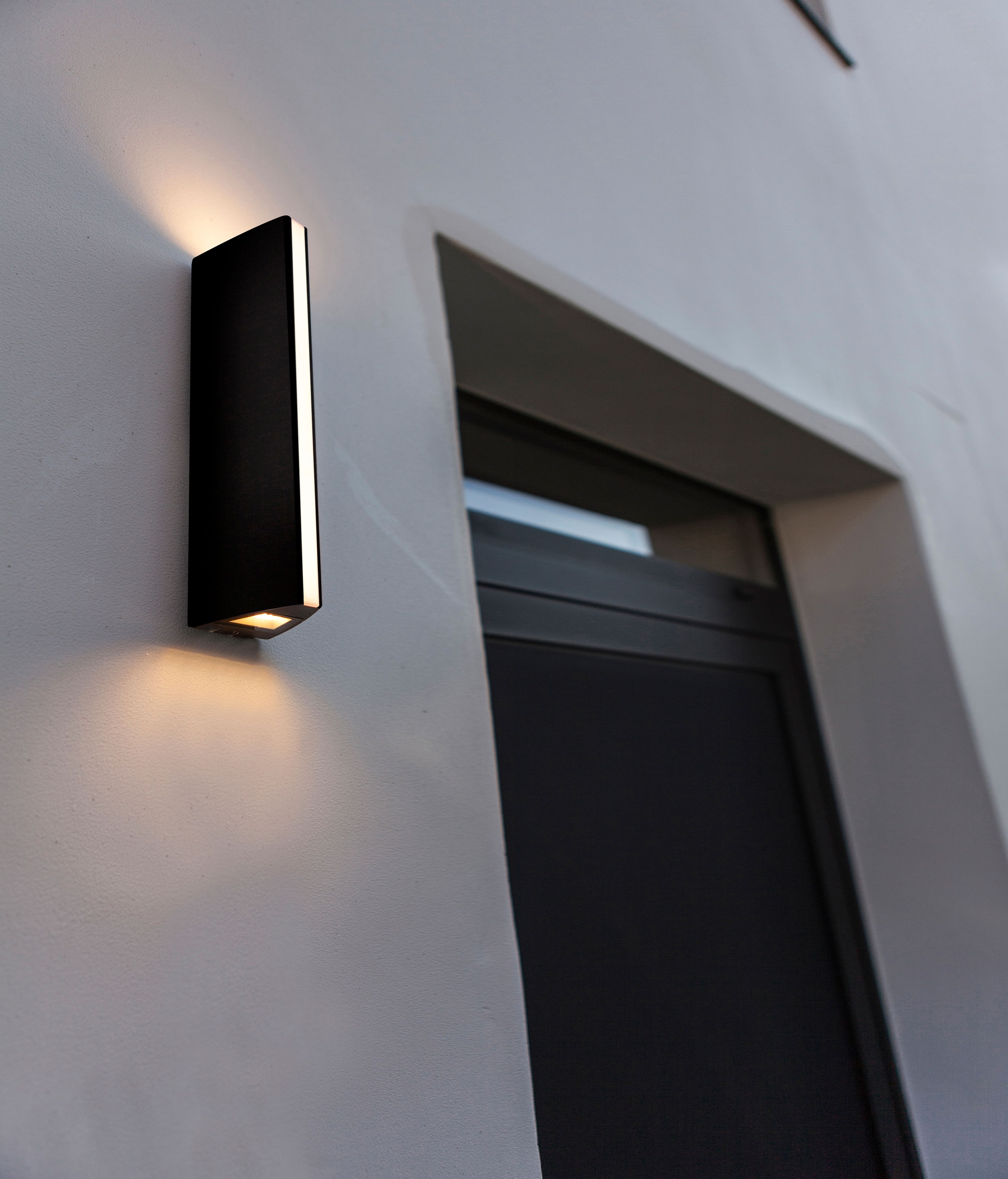 LUTEC LED Aussen-Wandleuchte »LEO«, Leuchtmittel LED-Modul | LED fest integriert