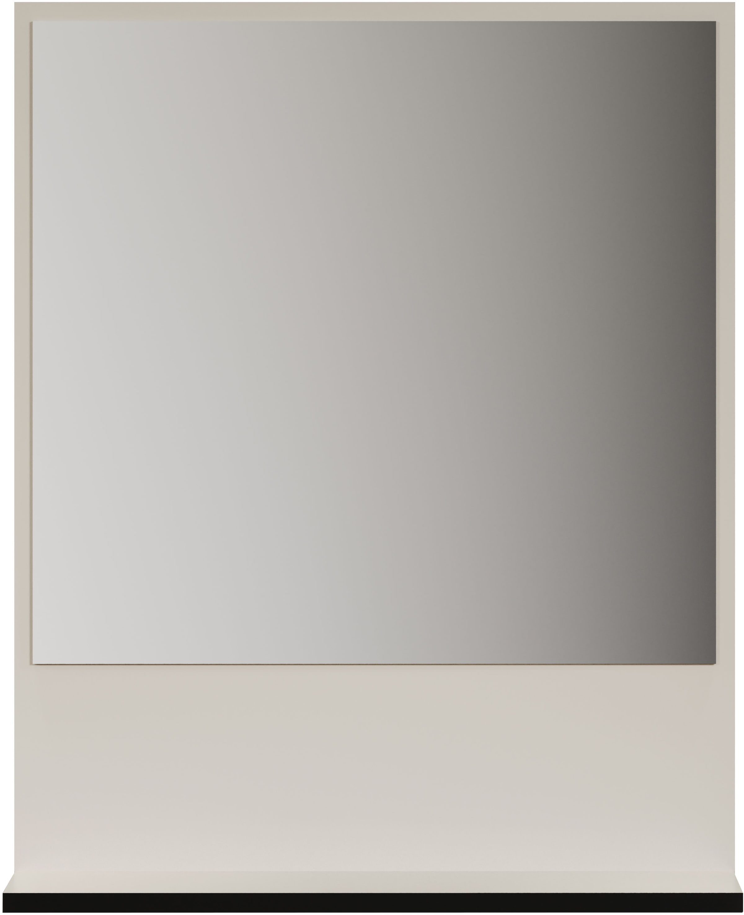 welltime Badspiegel »Amrum«, Wandspiegel mit Ablage - (B/T/H) wahlweise 60 bis 80/14/74 cm
