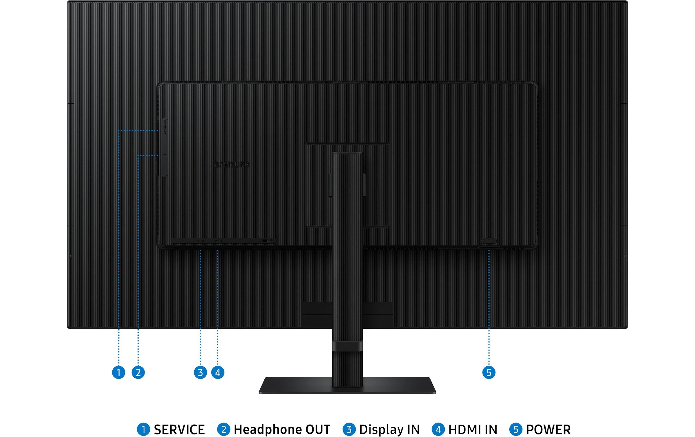 Samsung LCD-Monitor »S70D LS37D700EAUXEN«, 93,61 cm/37 Zoll, 3840 x 2160 px, 4K Ultra HD, 5 ms Reaktionszeit, 60 Hz