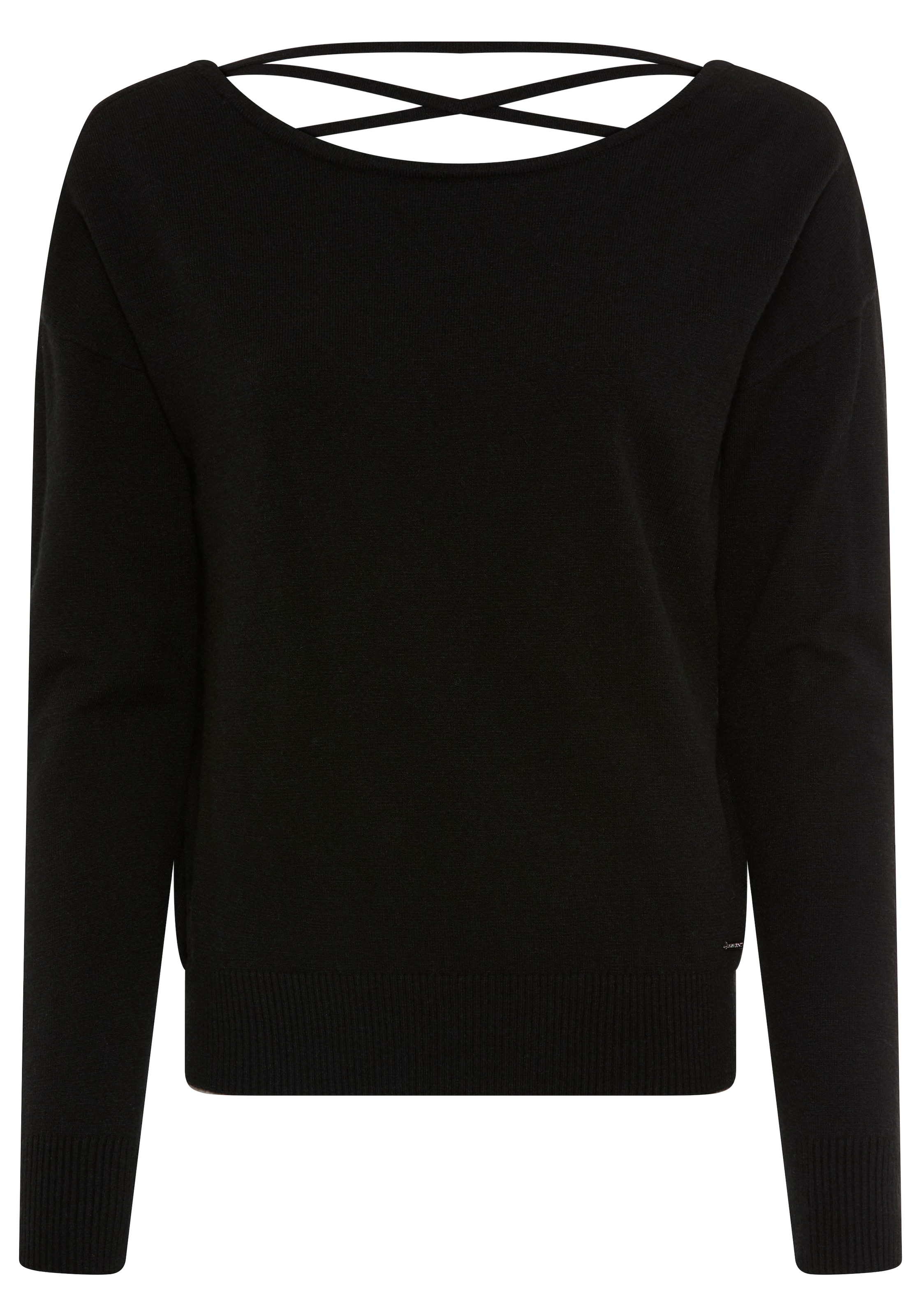 Laura Scott Strickpullover, mit femininen Schnürdetails - NEUE KOLLEKTION