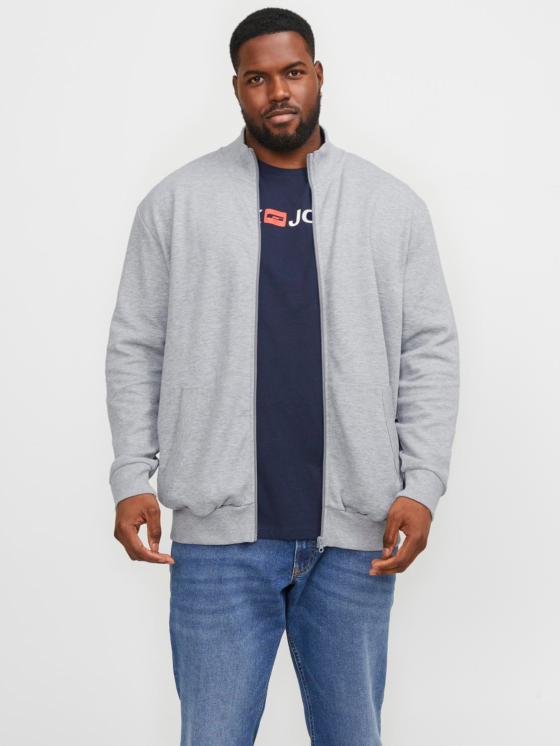 Jack & Jones PlusSize Sweatshirt »JJEPAULOS SWEAT ZIP NOOS PLS«