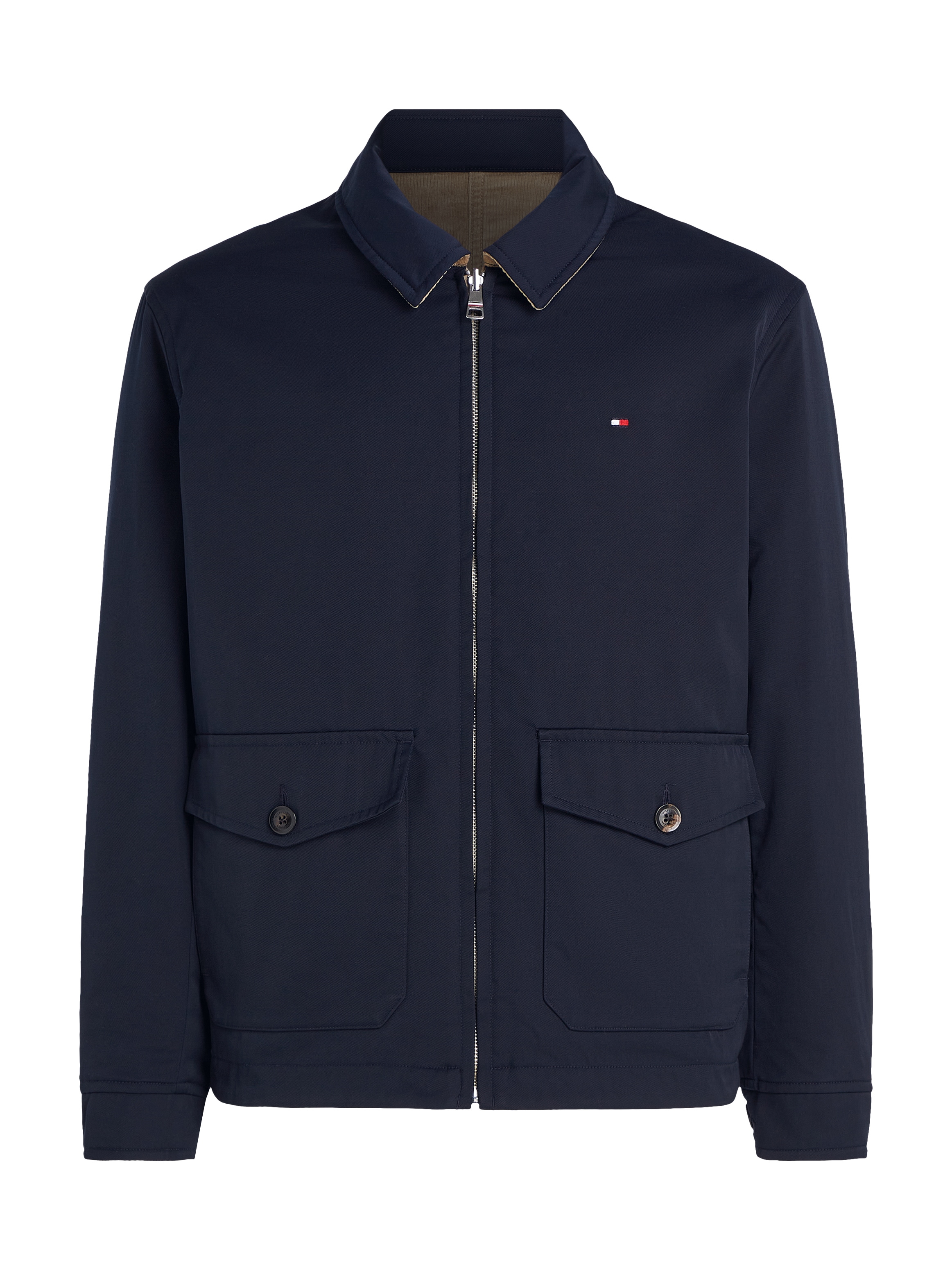 Tommy Hilfiger Wendejacke »REVERSIBLE IVY JACKET«, von beiden Seiten tragbar