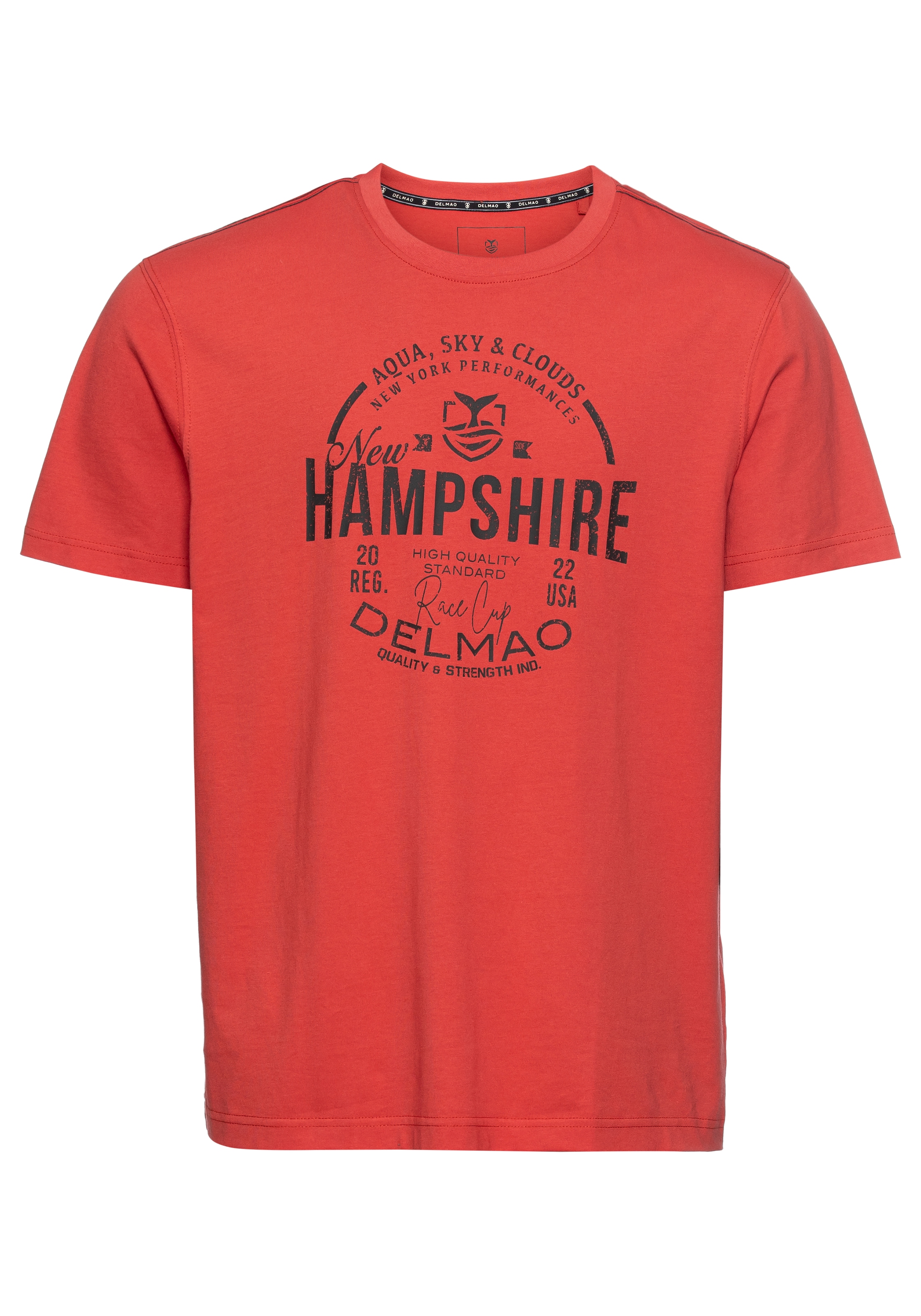 DELMAO T-Shirt, mit Brustprint - NEUE MARKE!