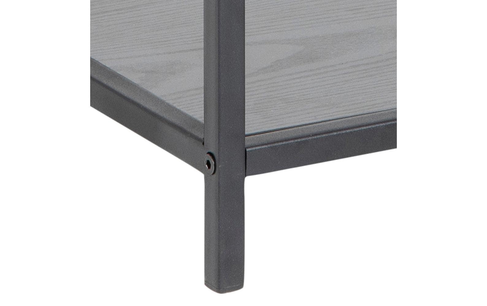 AC Design Nachttisch »Seaford 42 x 35 x 63 cm Schwarz«