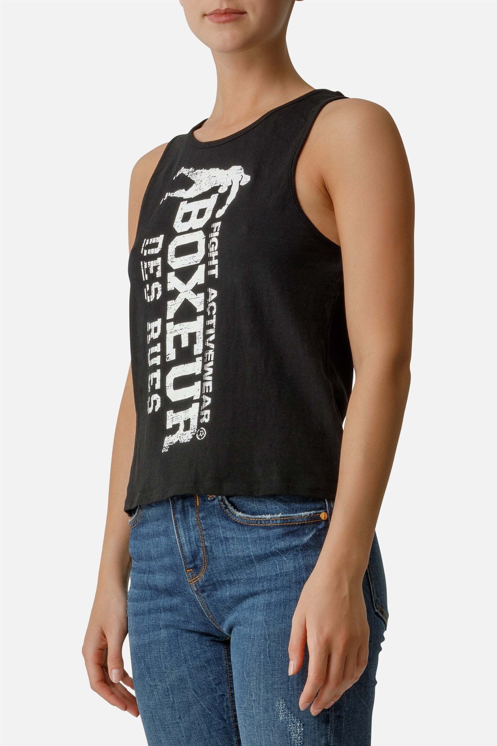 BOXEUR DES RUES Tanktop »BOXEUR DES RUES Top Basic Tank Top With Front Logo«