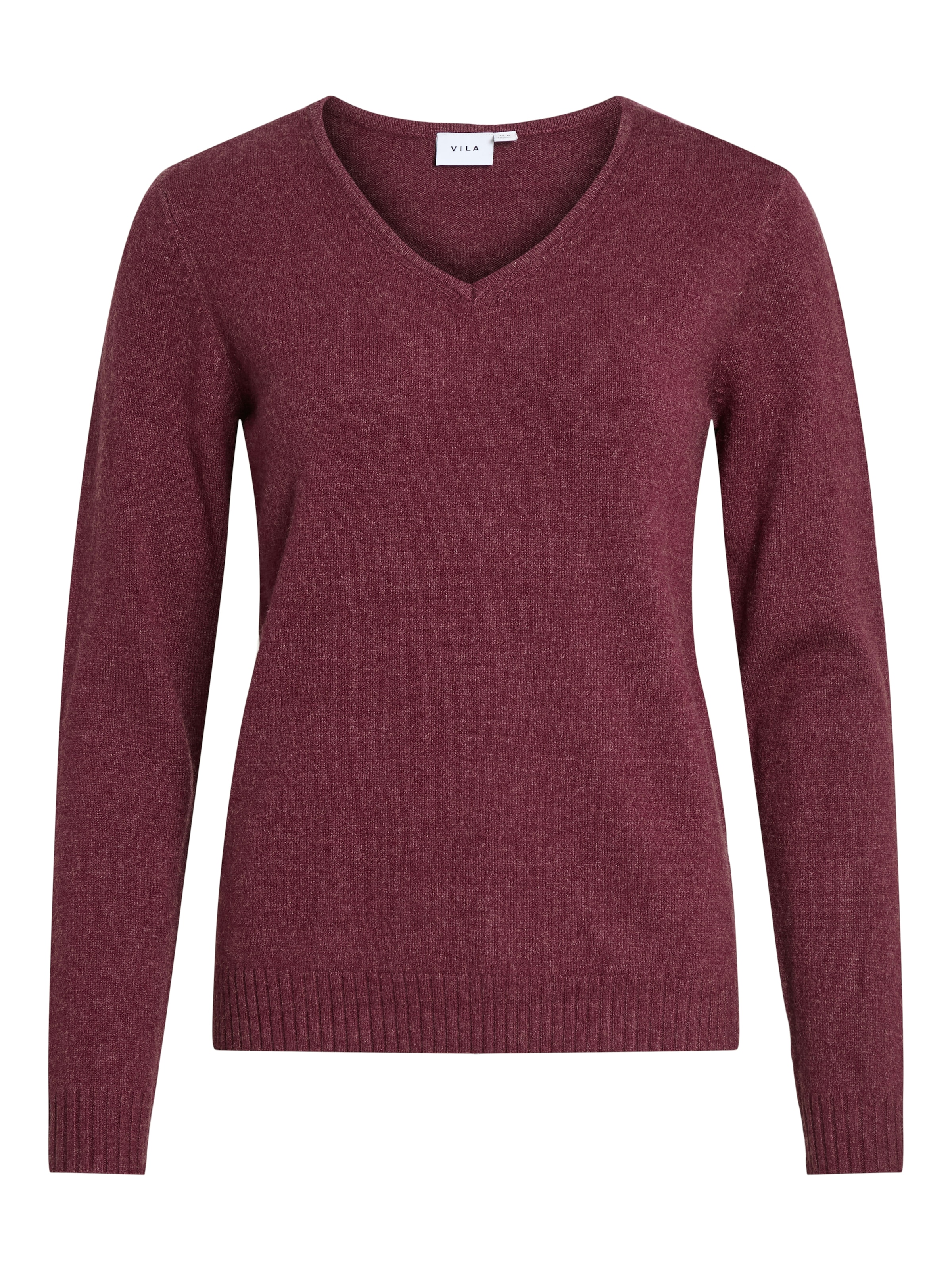 Vila V-Ausschnitt-Pullover »VIRIL V-NECK L/S KNIT TOP - NOOS«