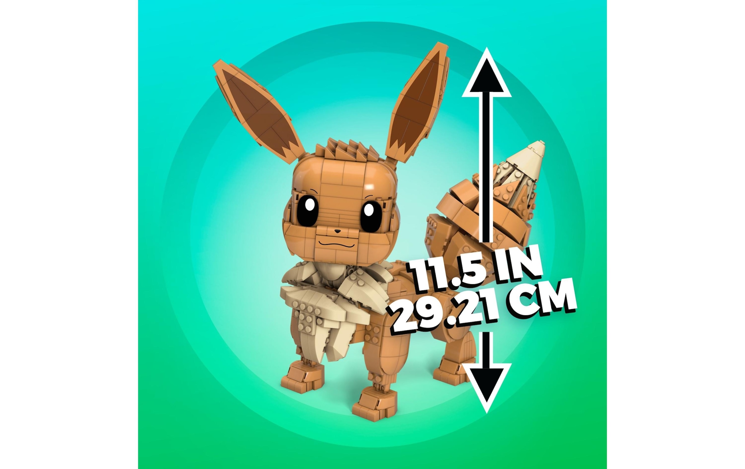 MEGA Spiel »Construx Bausteinmodell Pokémon Jumbo Evoli«