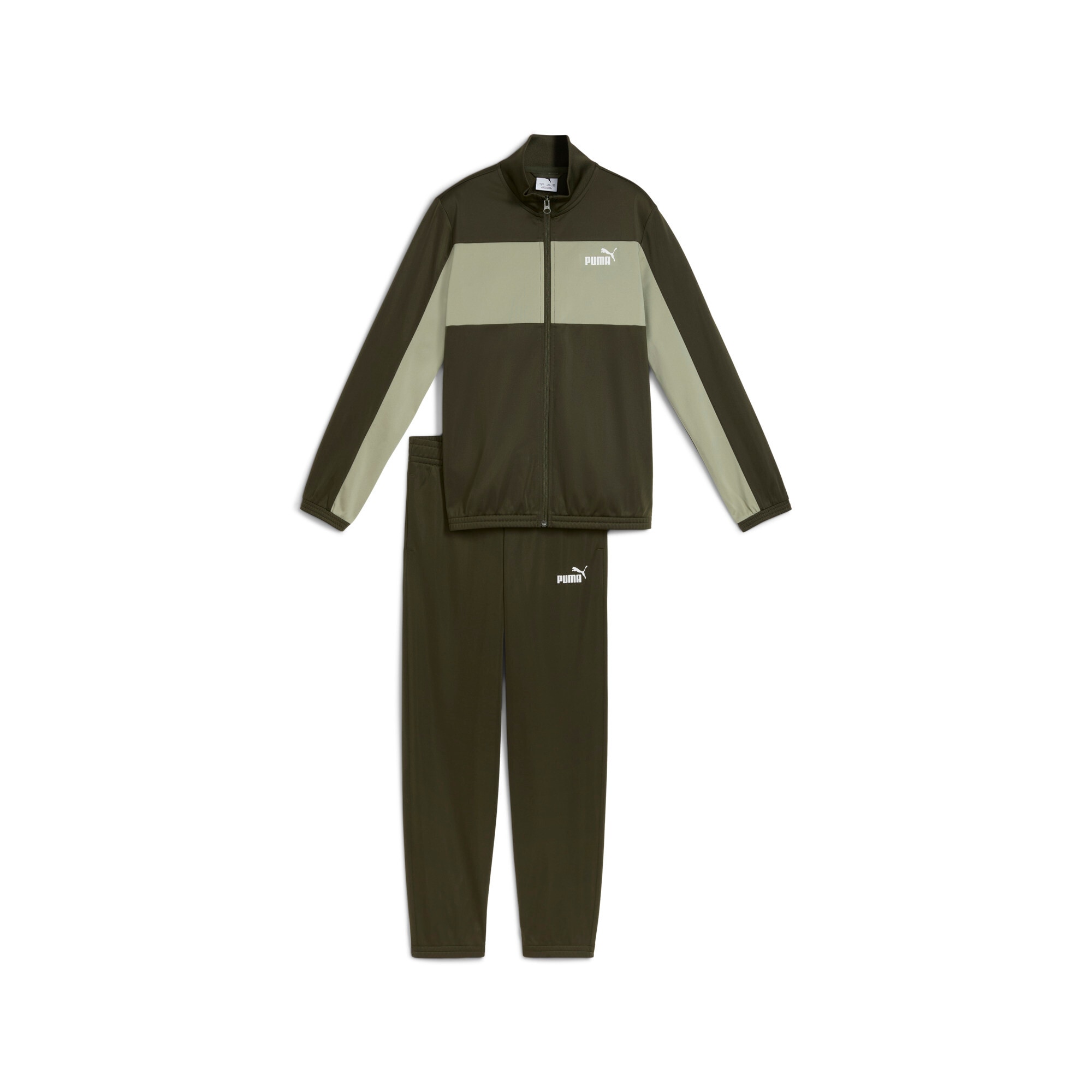 PUMA Trainingsanzug »POLY COLORBLOCK SUIT B«, (2 tlg.)