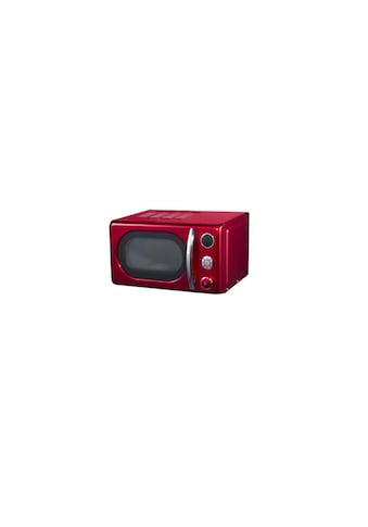 Mikrowelle »OHM-MWO-2033RETRO Rot«, 700 W kaufen