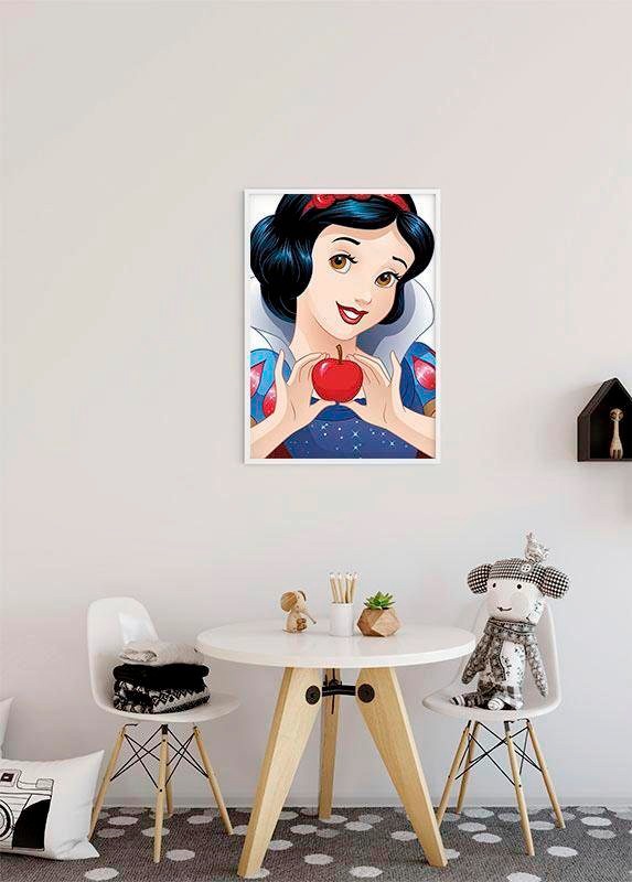✵ Komar Disney, (1 Schlafzimmer, | St.), White entdecken Kinderzimmer, Wohnzimmer Poster »Snow online Portrait«, Jelmoli-Versand