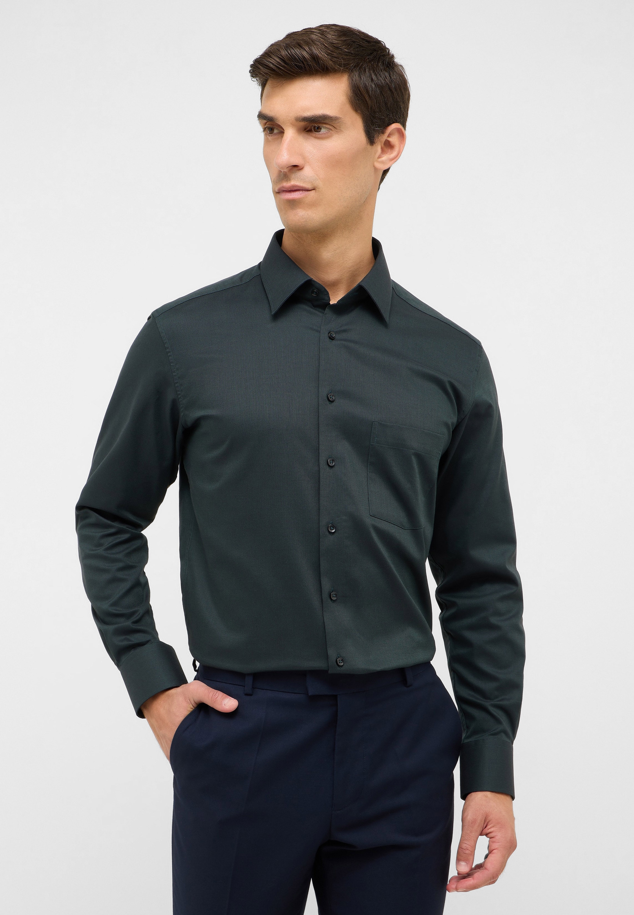 Eterna Langarmhemd "MODERN FIT" NON IRON (bügelfrei)