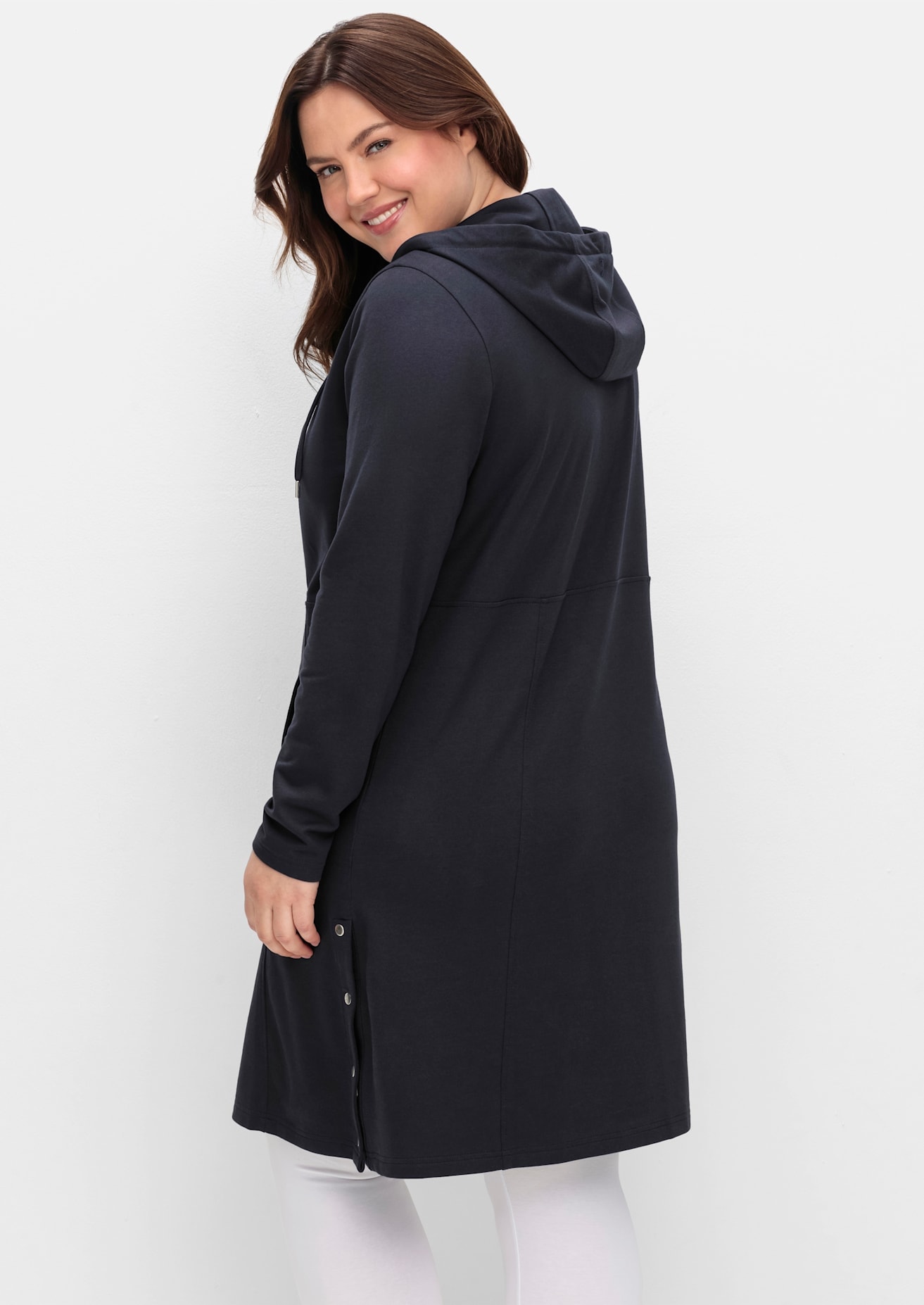 Sheego Sweatkleid »Sweatkleid«