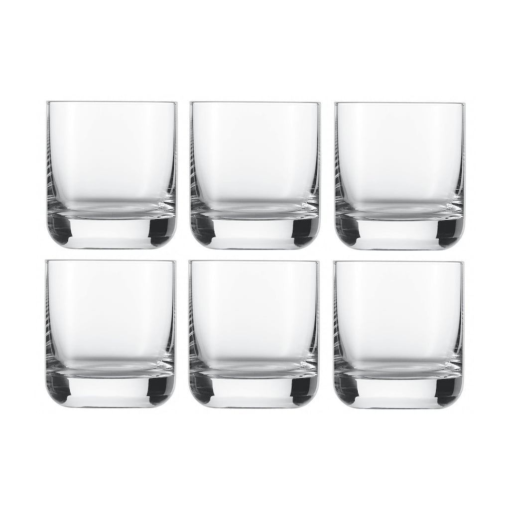 SCHOTT-ZWIESEL Whiskyglas »Convention 3 dl, 6 Stück, Transparent«, (Set, 6 tlg.)