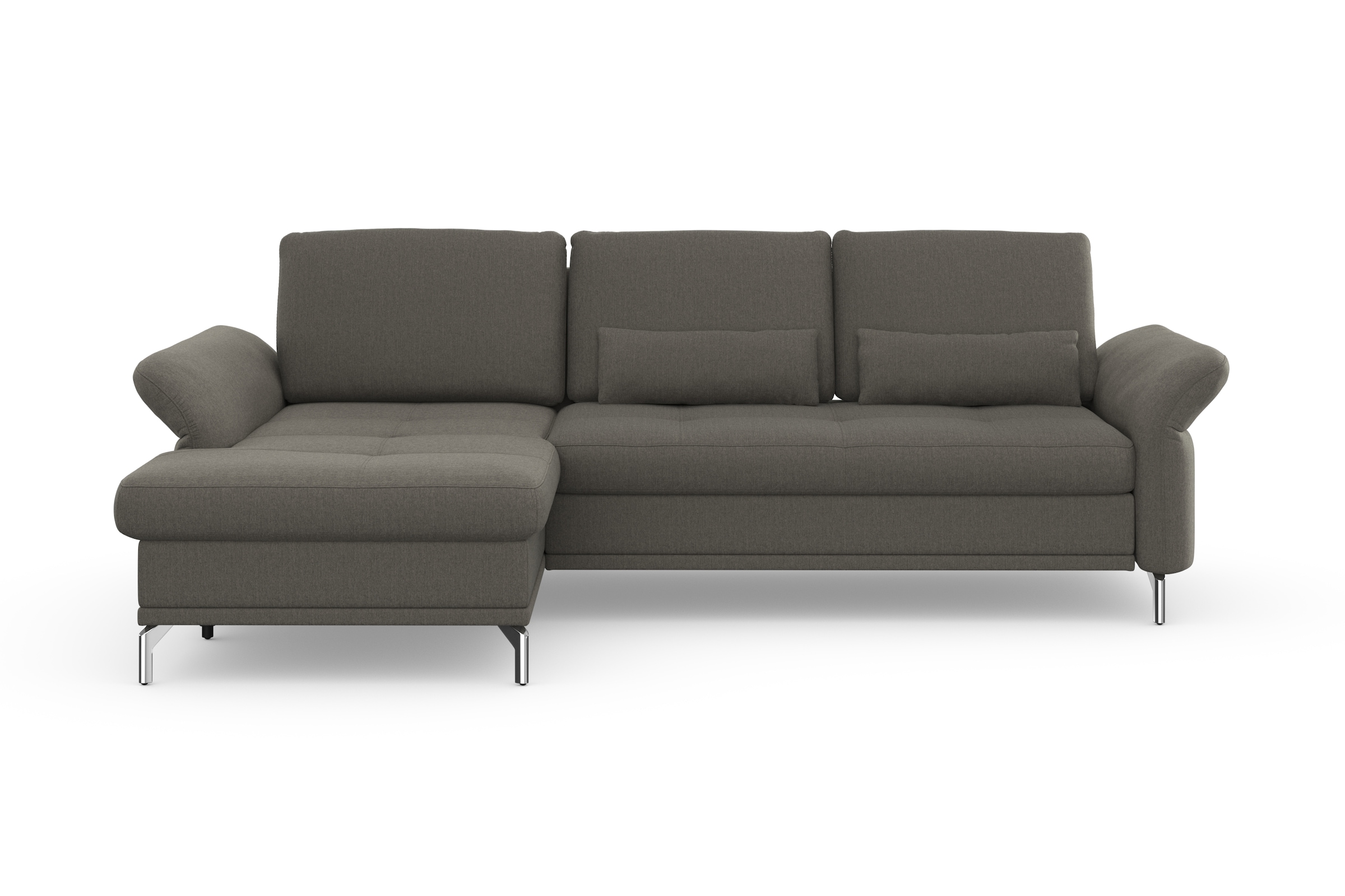 INOSIGN Ecksofa »Palm Beach L-Form«, Federkern, mit Sitztiefenverstellung, wahlweise mit Bettfunktion