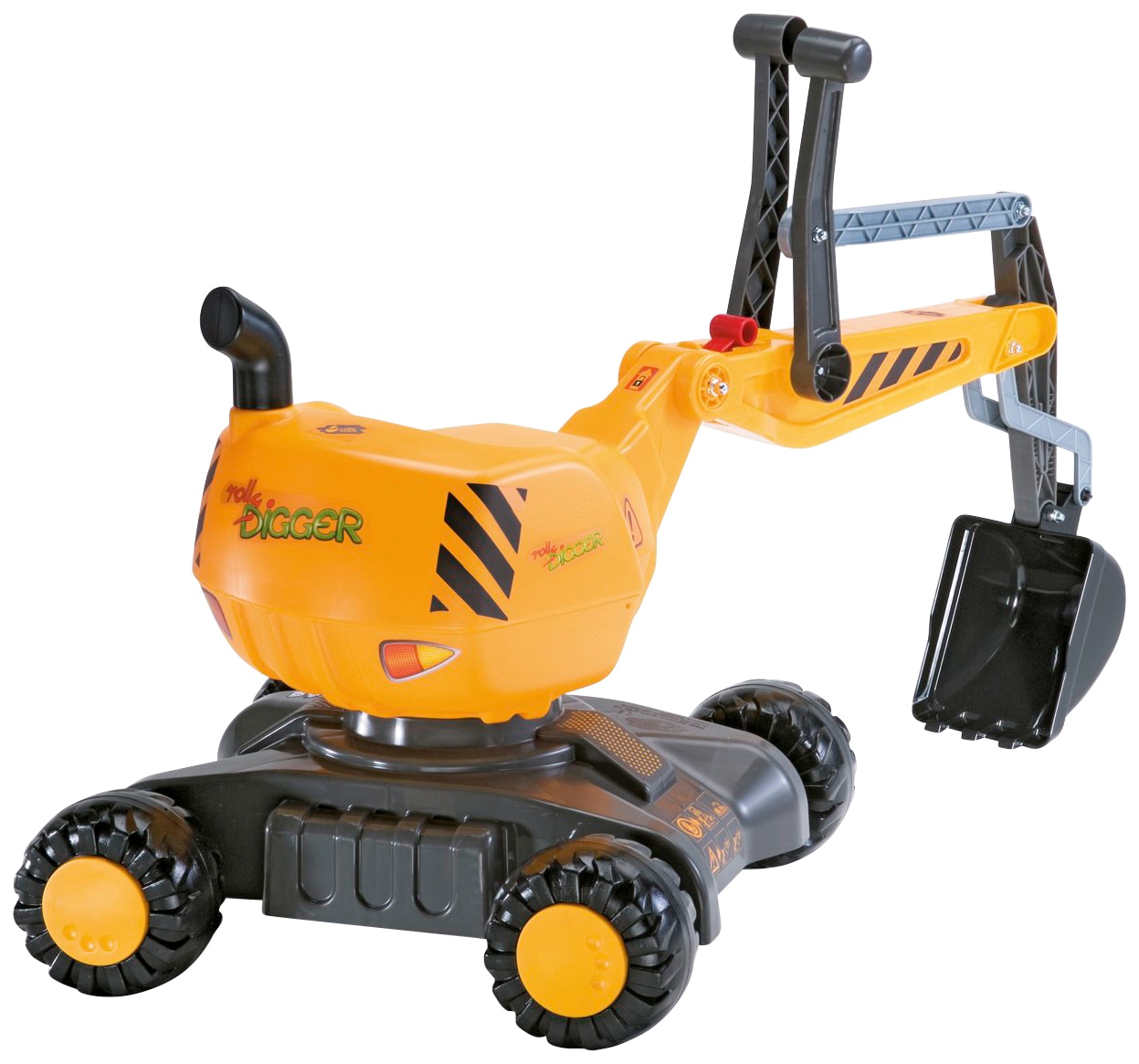 rolly toys® Spielzeug-Aufsitzbagger »Digger«, BxTxH: 43x102x74 cm