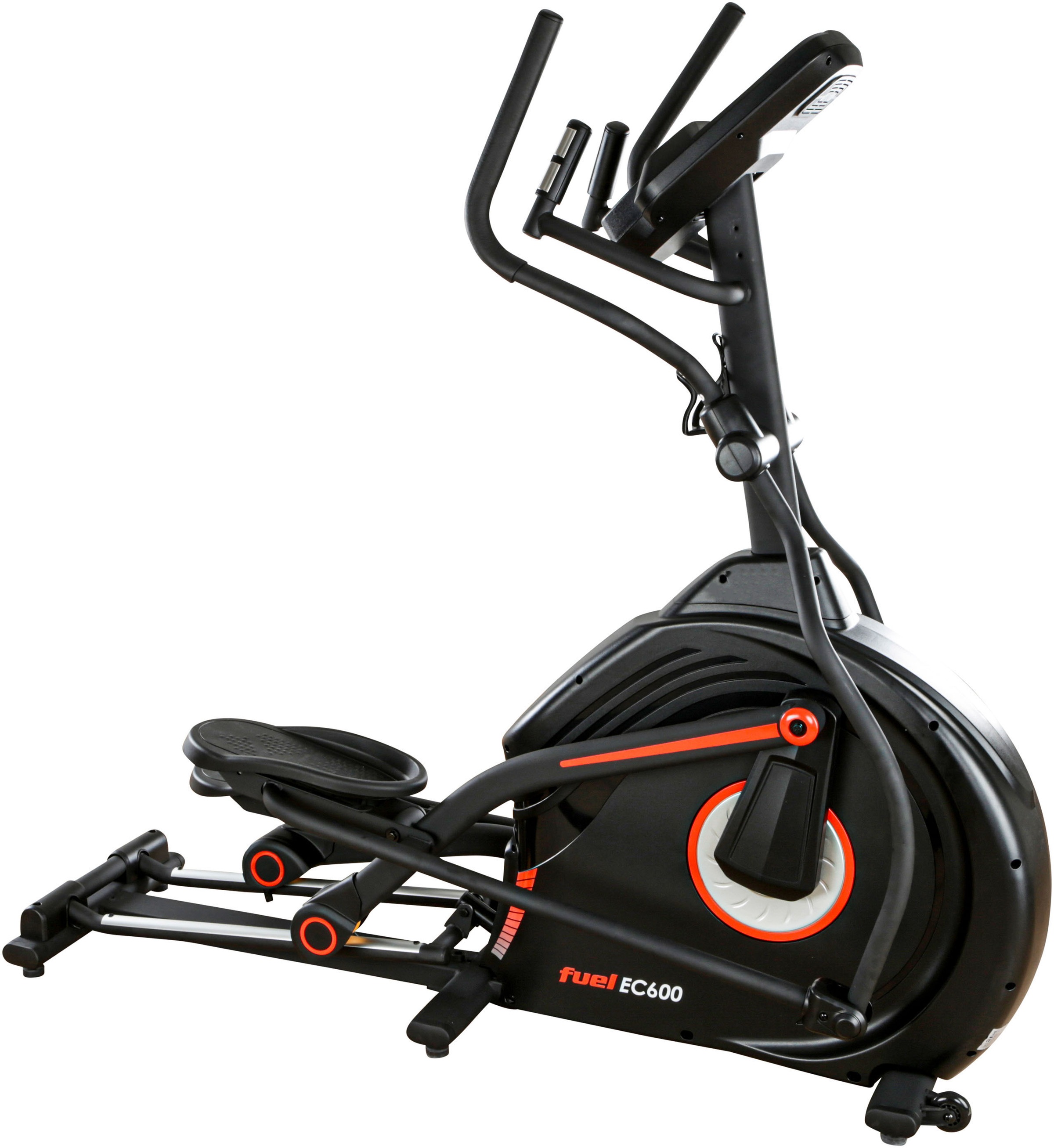 Fuel Fitness Crosstrainer "EC600 Crosstrainer mit Steigung" 150 kg max. Benutzergewicht, 32 Widerstandsstufen