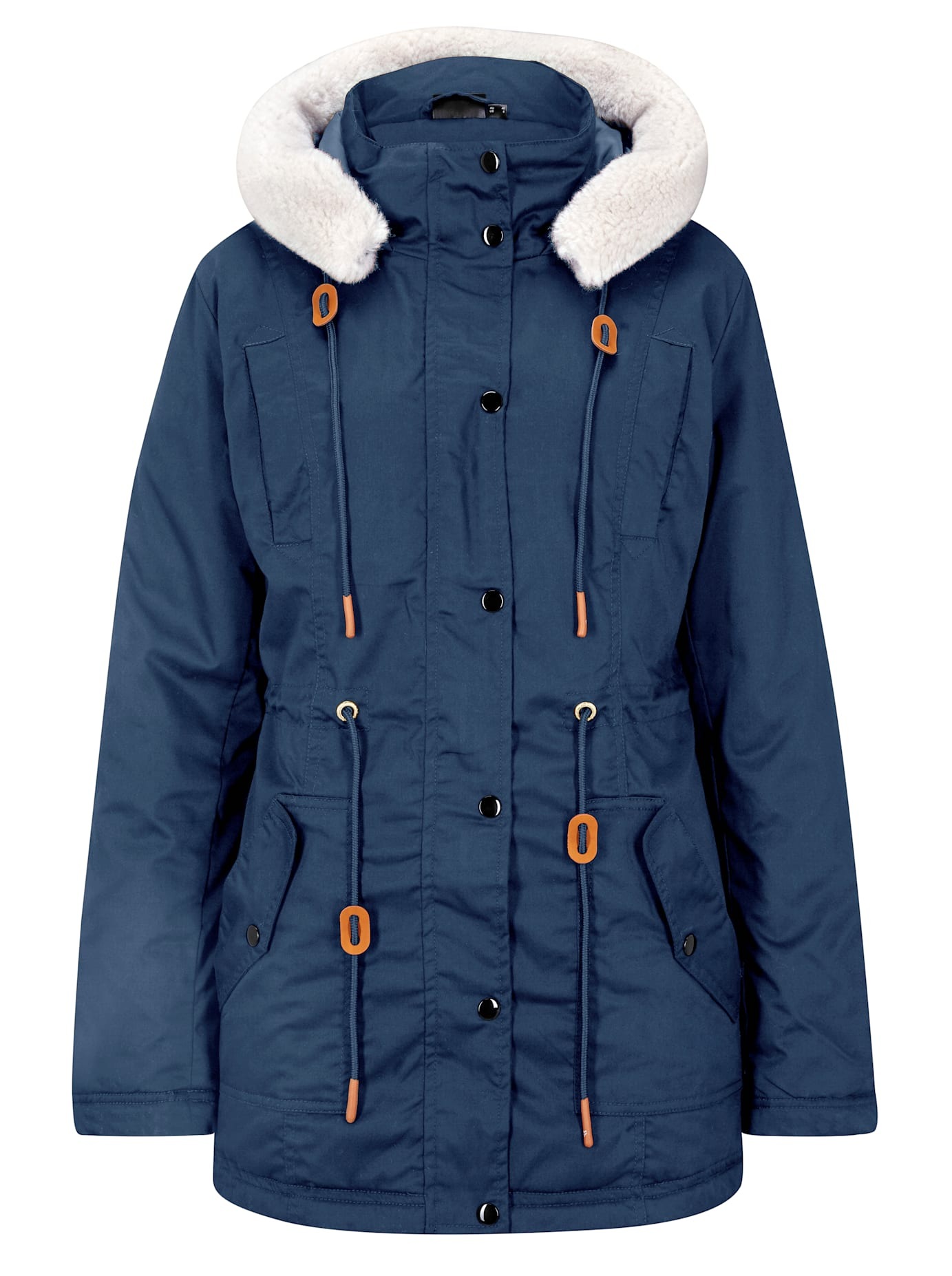 Inspirationen Langjacke mit Kapuze