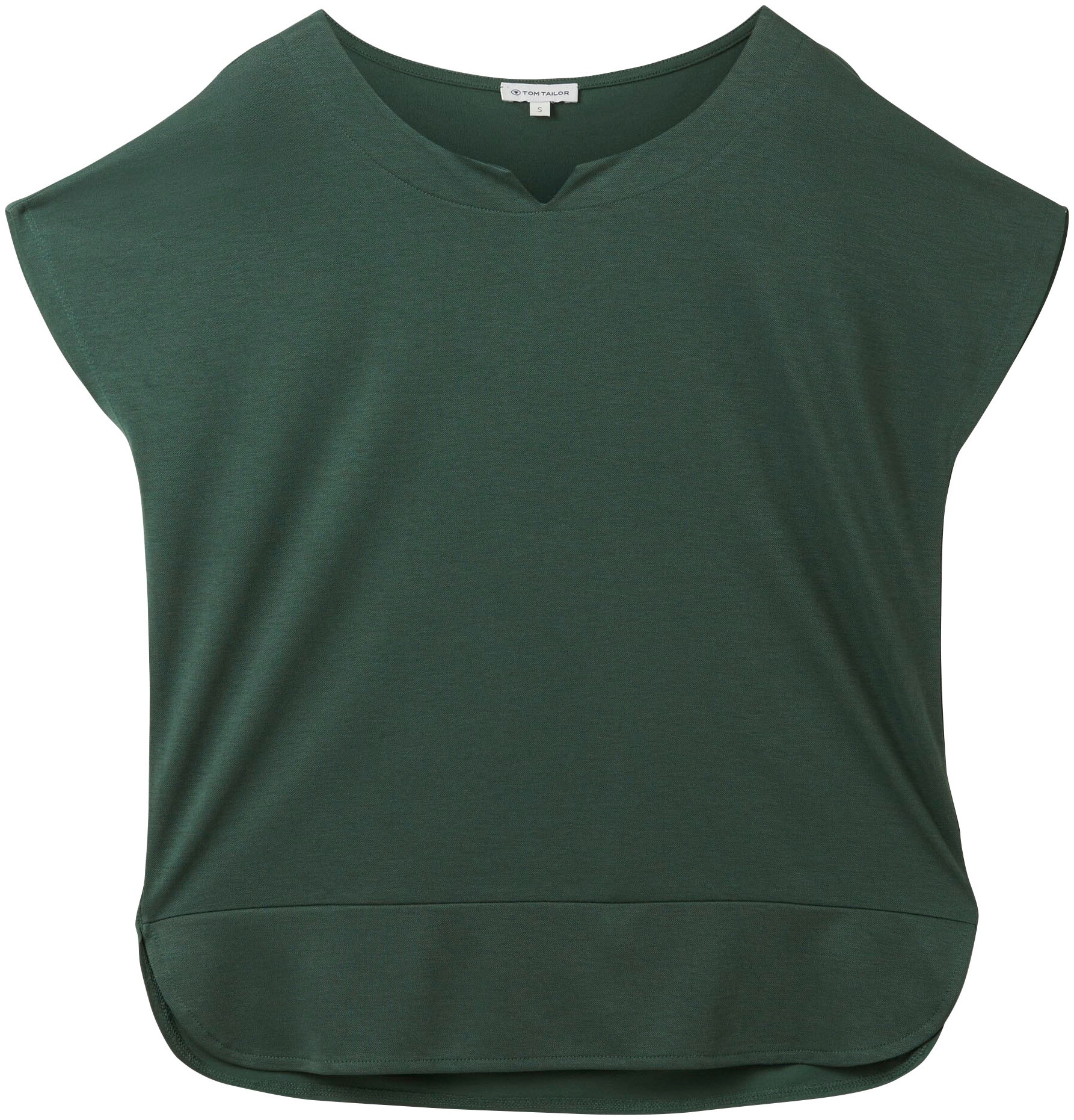 TOM TAILOR T-Shirt, mit raffiniertem bei kaufen online Jelmoli-Versand Ausschnittschlitz Schweiz