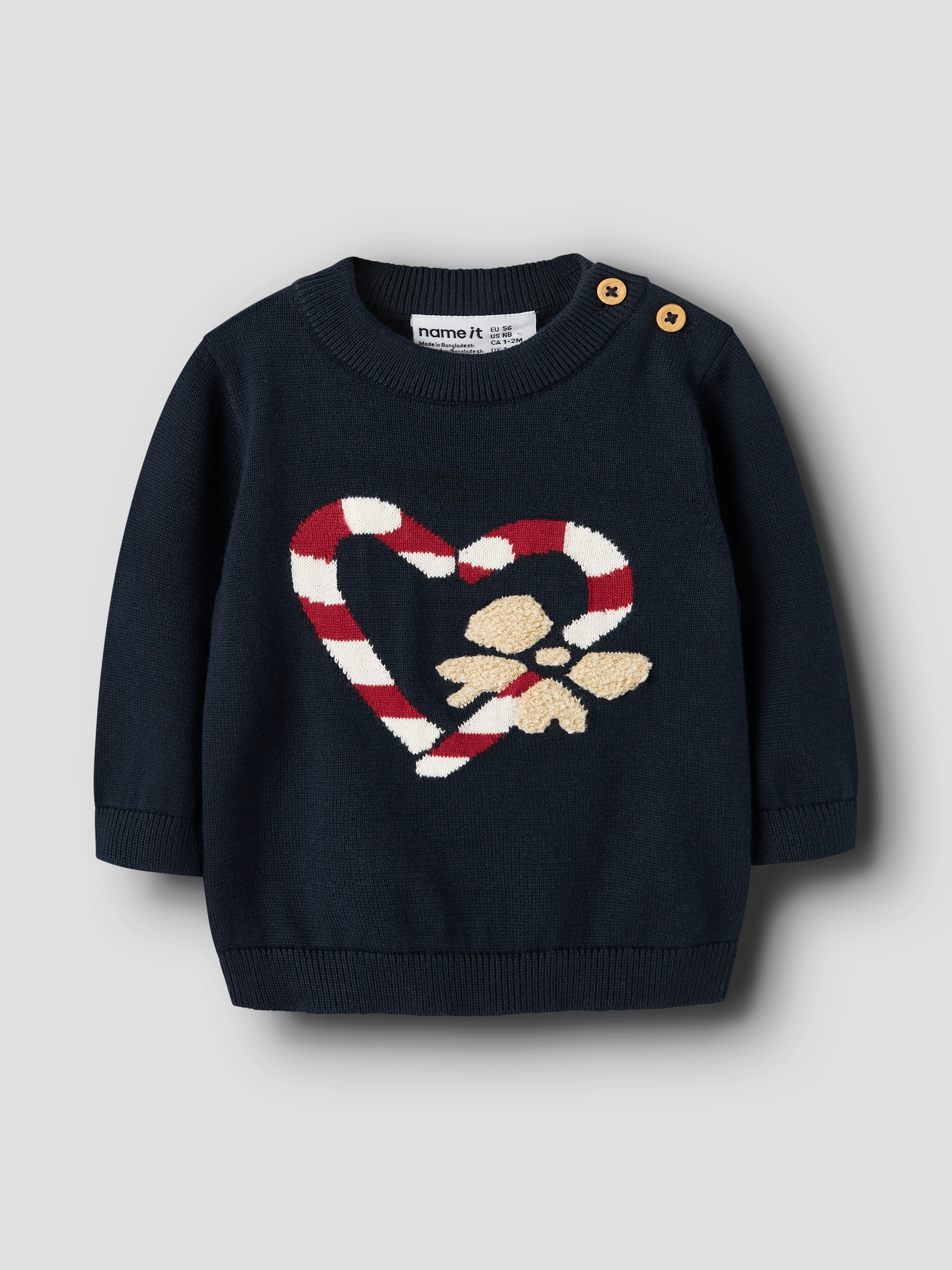 Name It Weihnachtspullover »NBFREAMO LS KNIT«