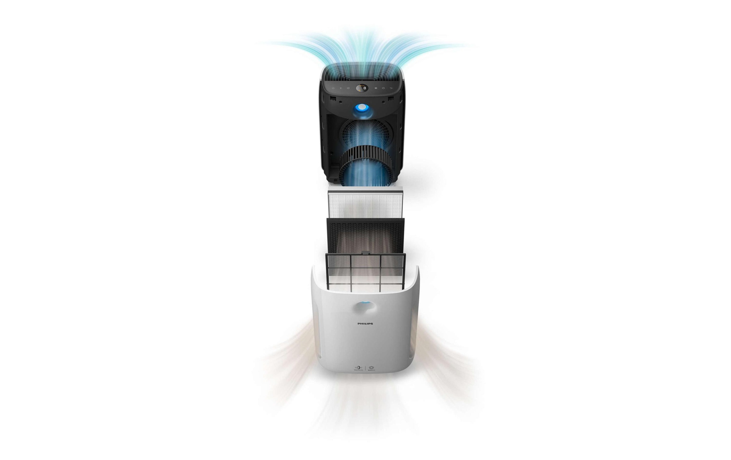 Philips Luftreiniger »Series 2000 AC288710«, für 79 m² Räume