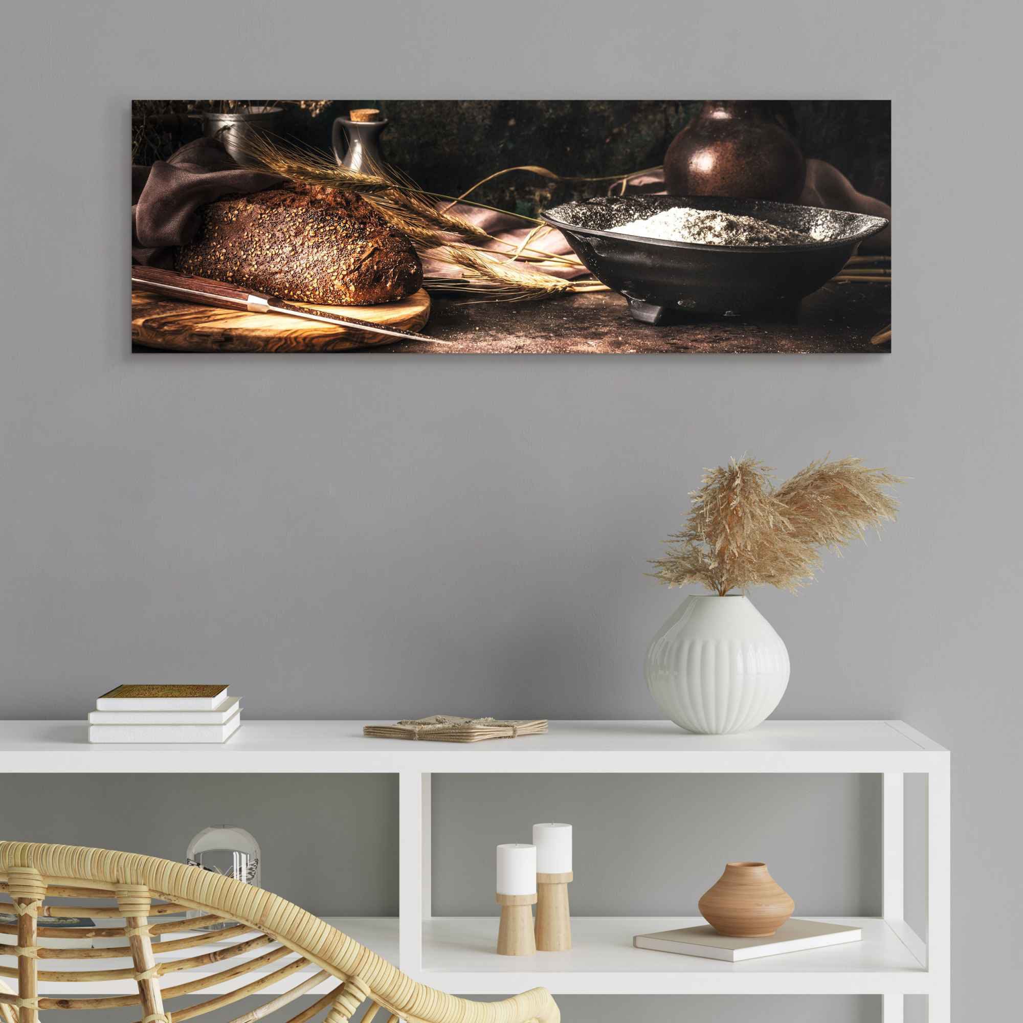 Küche »Wandbild Bäcker Brot (1 St.) kaufen ❤ - Jelmoli-Online Zutaten«, Getreide Reinders! Shop Essen, Wandbild - - im Stilleben