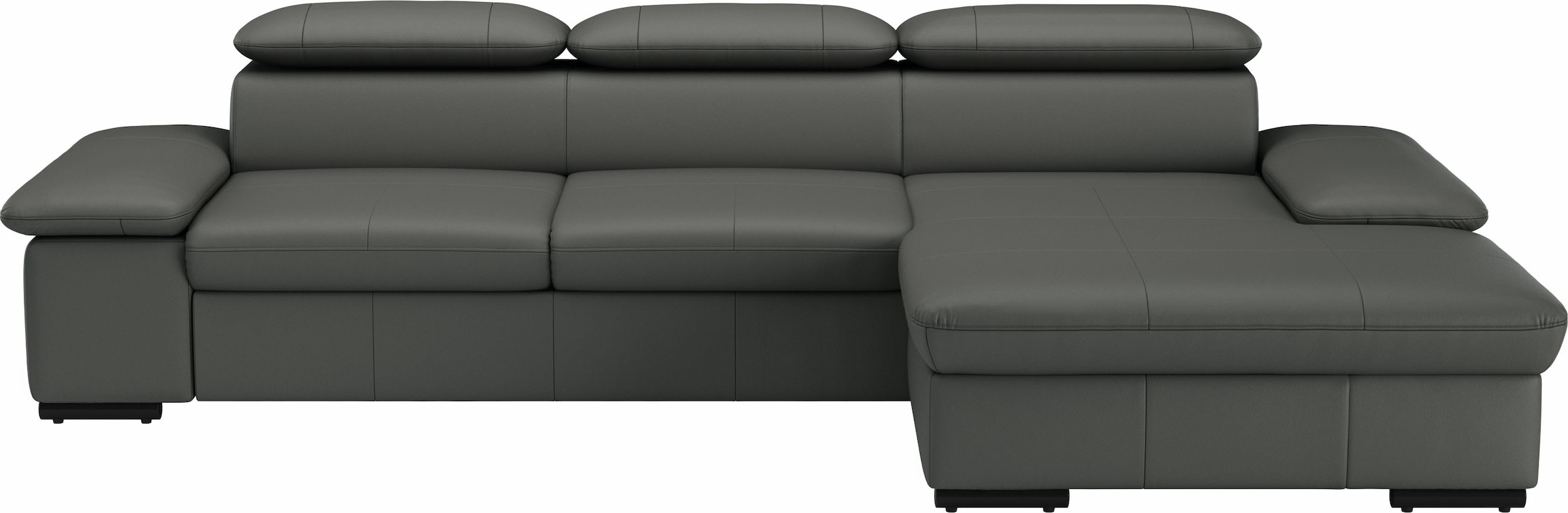 sit&more Ecksofa »Alcudia L-Form«, wahlweise mit Bettfunktion