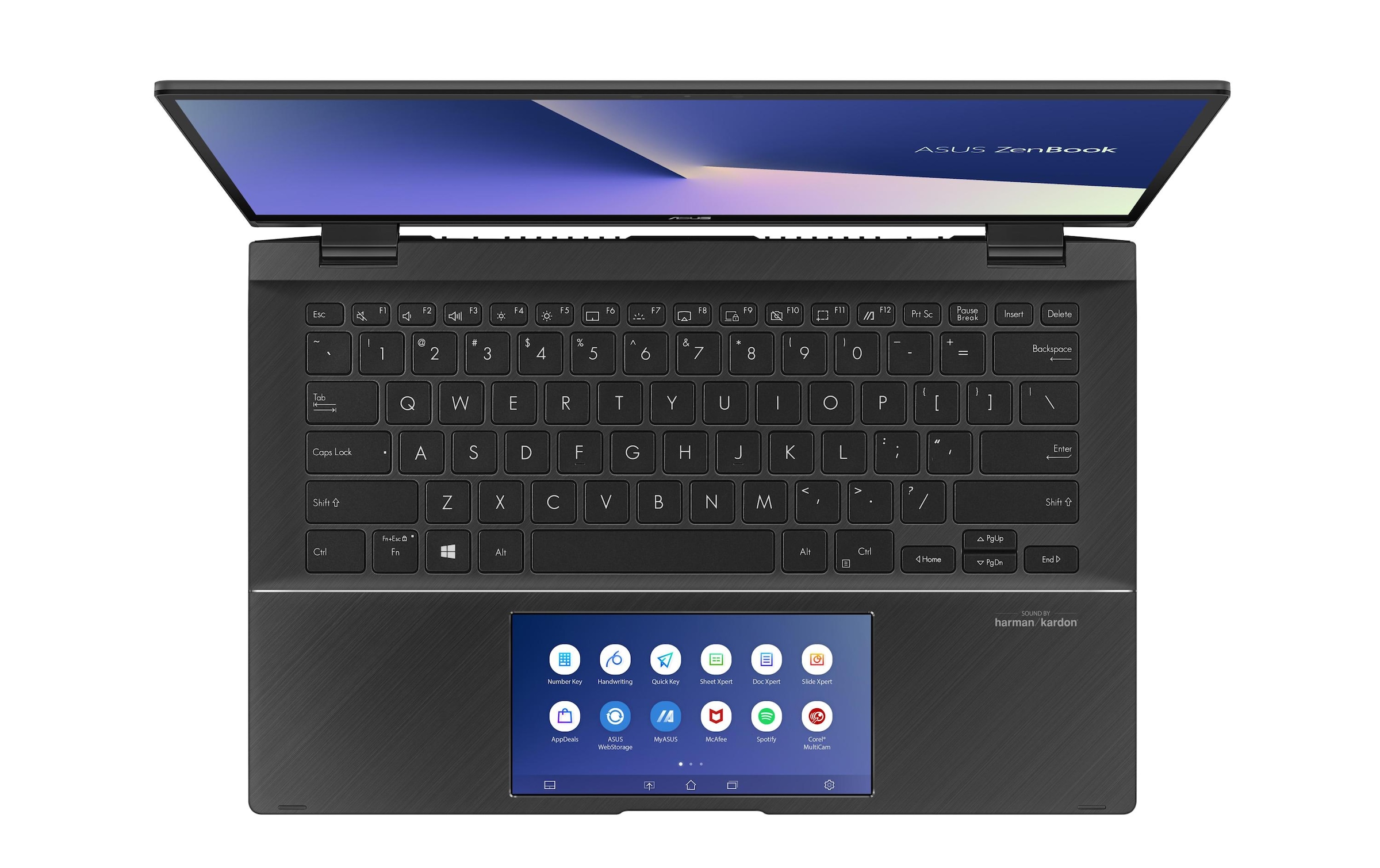 Asus Notebook »ZenBook Flip 14 UX463FL-AI023R«, / 14 Zoll, Intel, Core i5, GeForce MX250, - GB HDD, 512 GB SSD