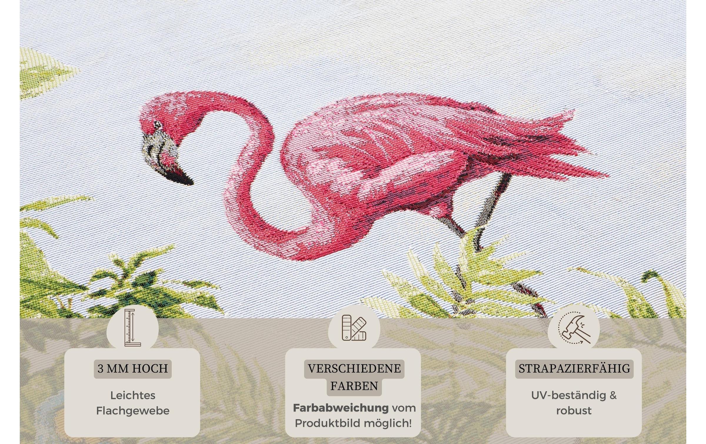 HANSE Home Teppich »Tropical Birds 80 cm x 165 cm«