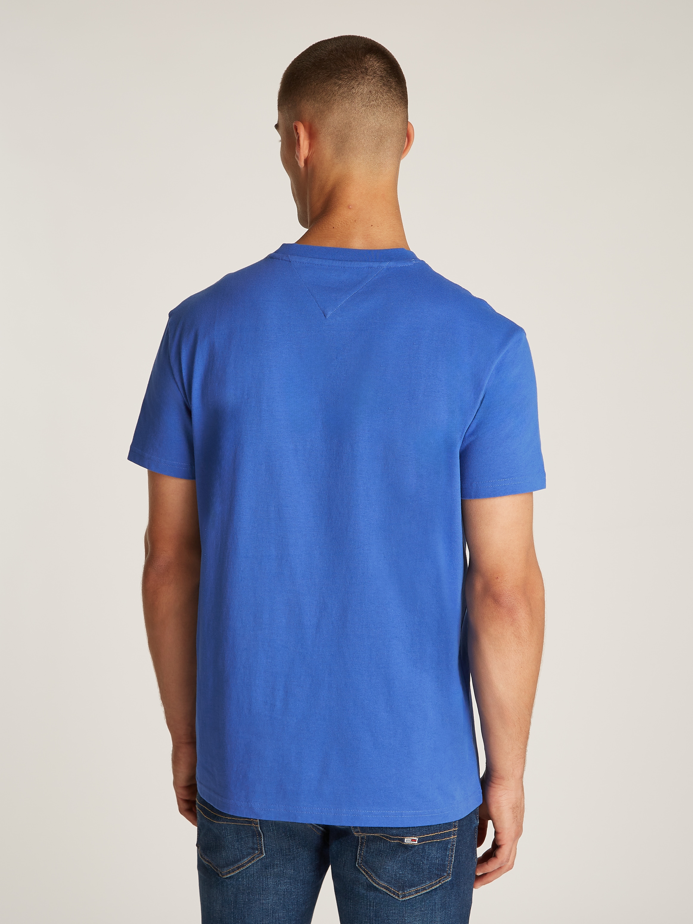 Tommy Jeans T-Shirt »TJM REG SIGNATURE TEE EXT«, in Unifarbe
