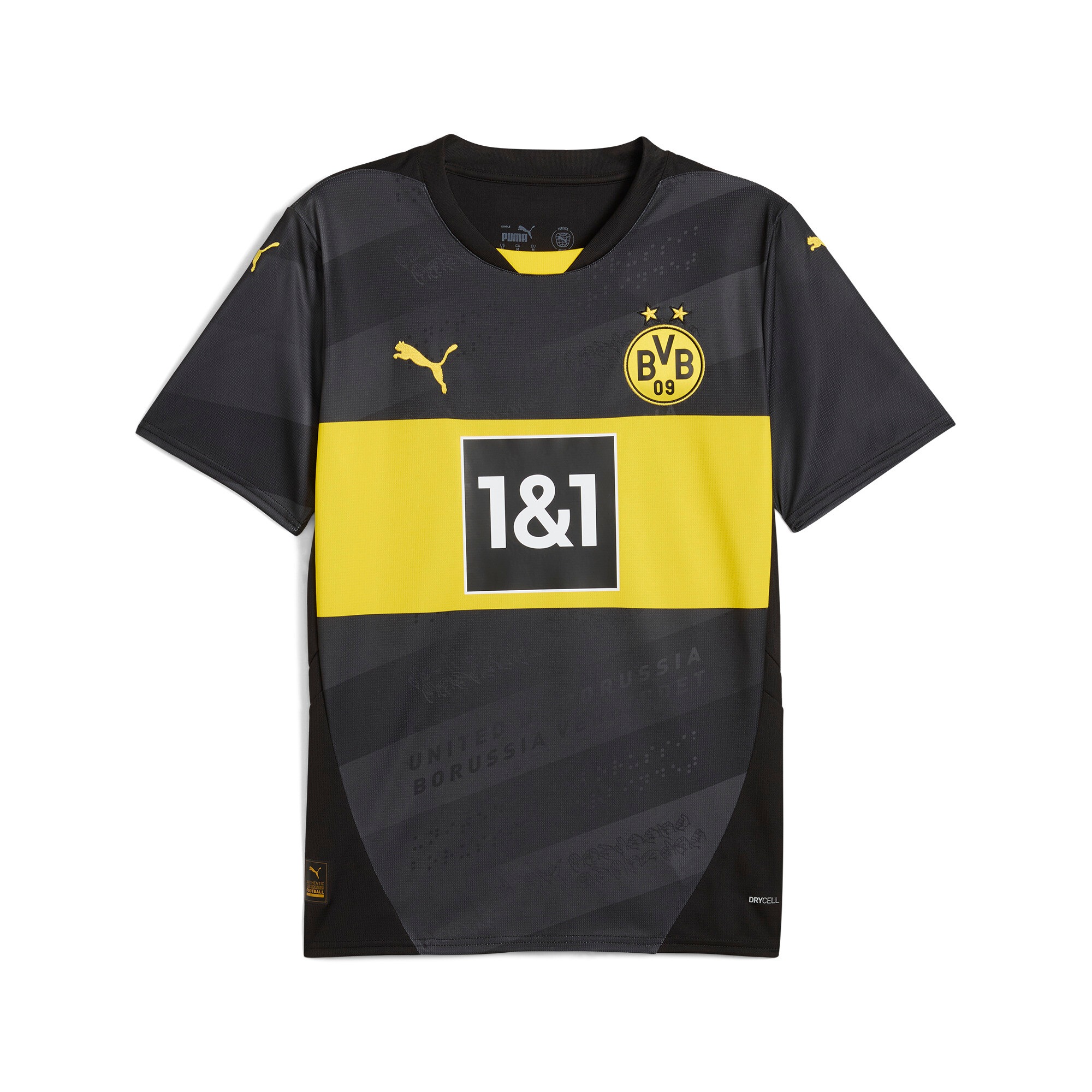 PUMA Trainingstop »BVB AWAY JERSEY REPLICA« sportlicher Stil, mit Rundhalsausschnitt, mit DryCELL-Technologie