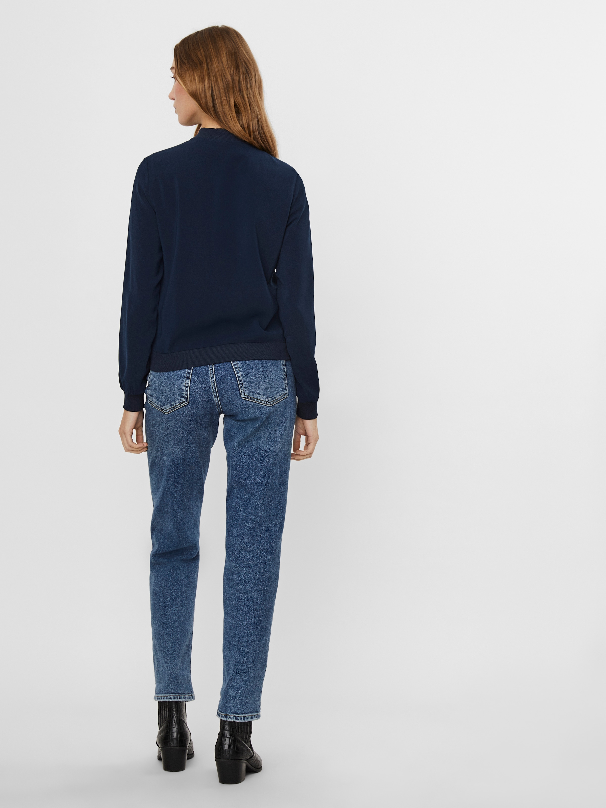Vero Moda Bomberjacke »VMCOCO L/S BOMBER«, in modisch kurzer Form