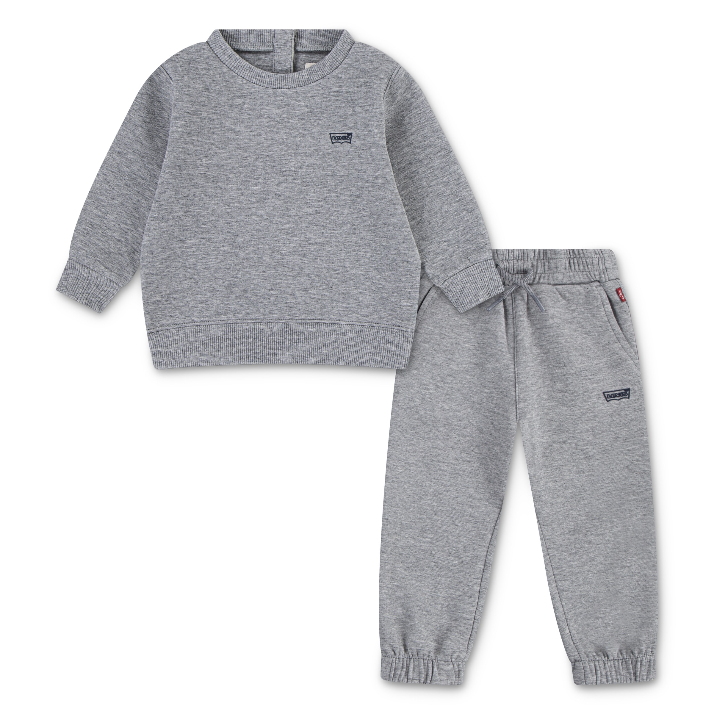 Levi's® Kids Langarmshirt & Hose »LVB CORE BATWING CREW AND JOGG« 2 Stk.