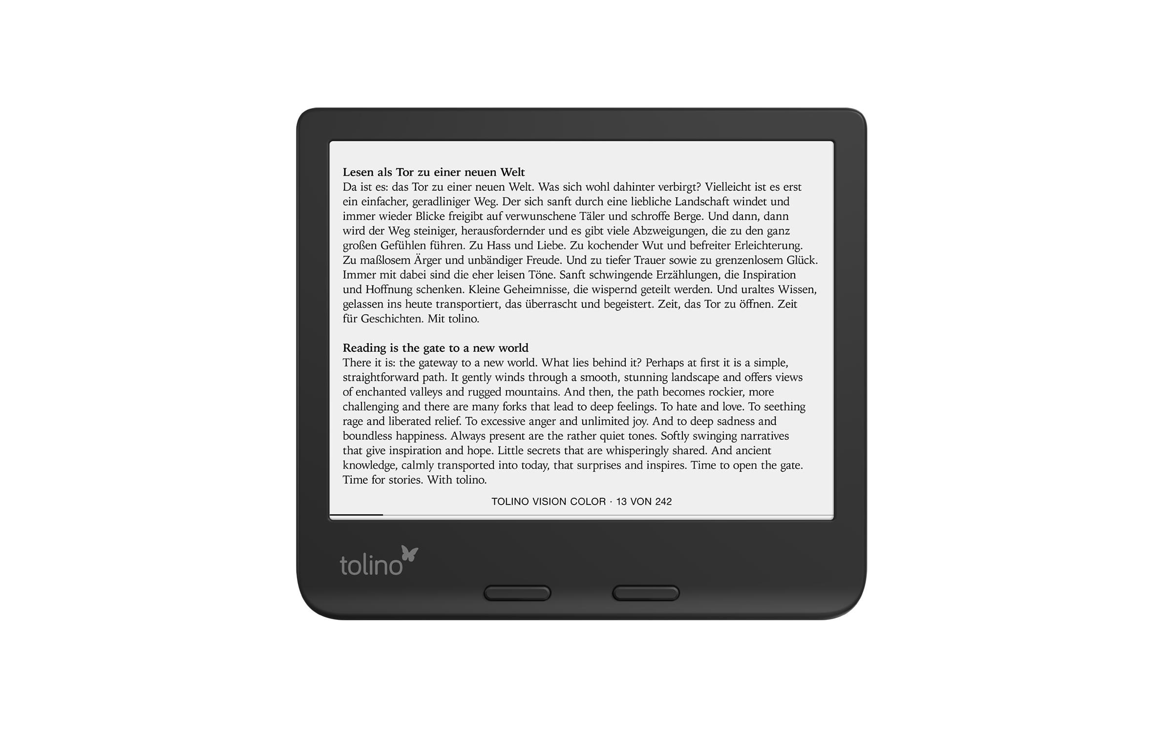 Tolino E-Book »Tolino vision color«