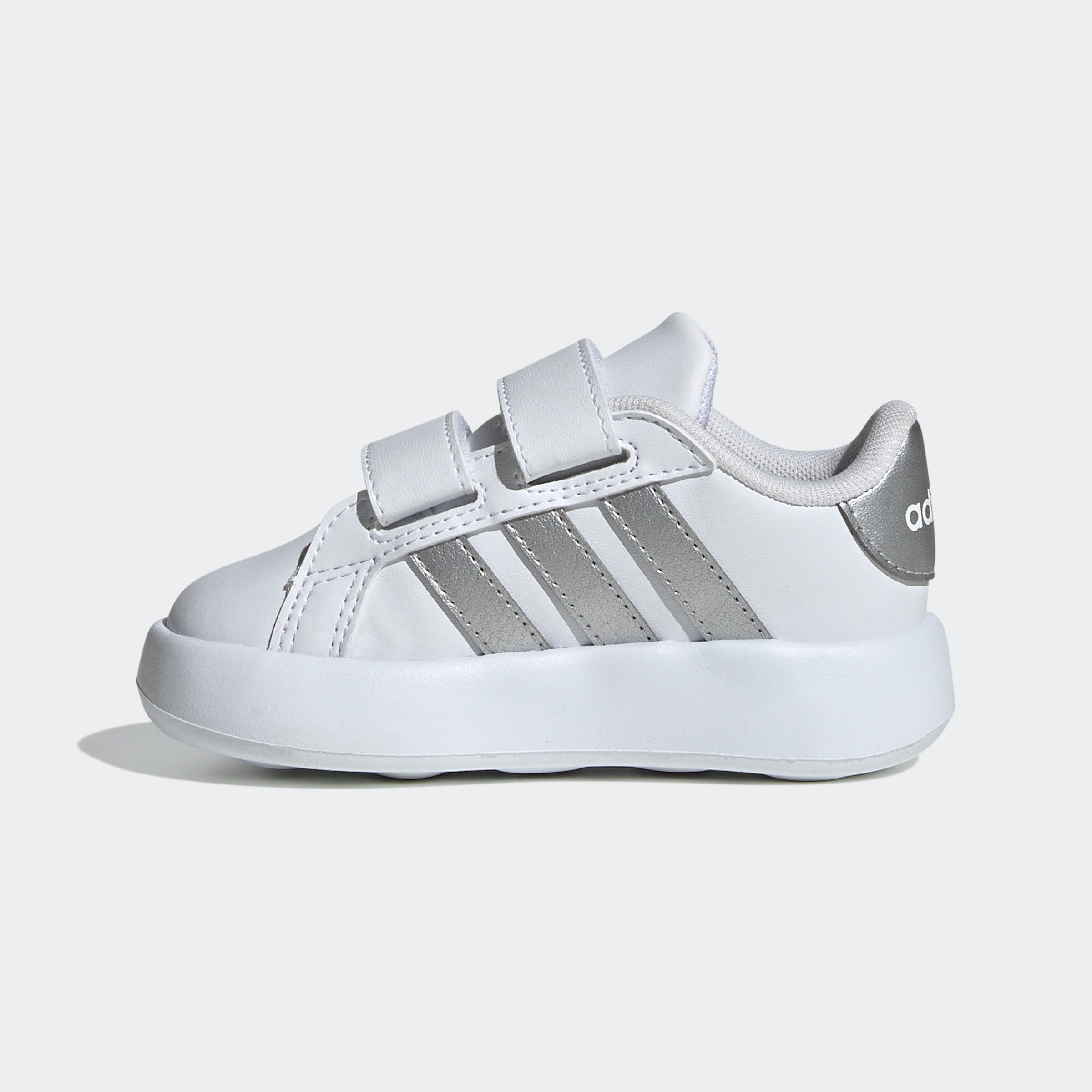 adidas Sportswear Klettschuh »GRAND COURT 2.0 KIDS«, Design auf den Spuren des adidas Superstar, für Kinder