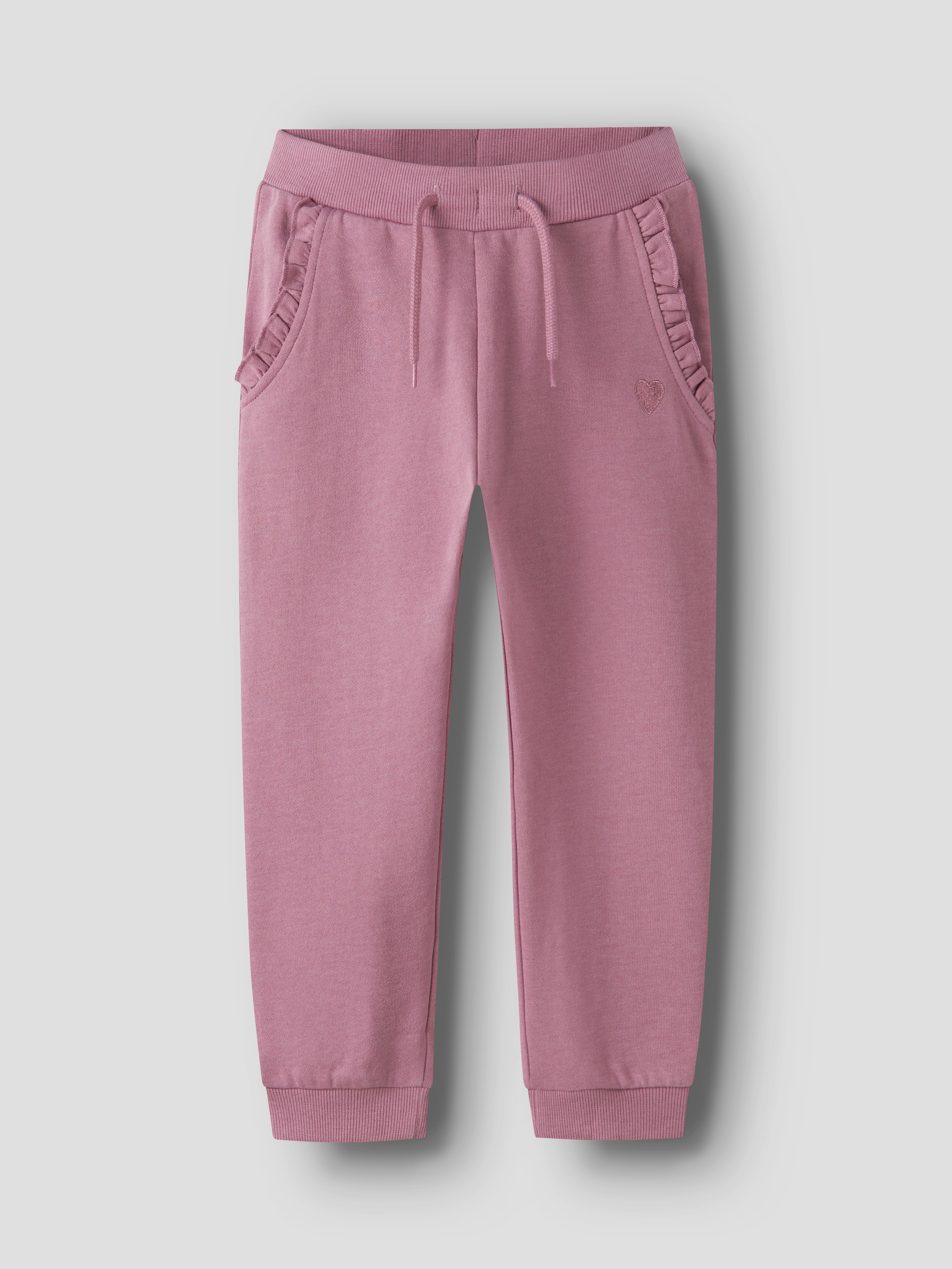 Name It Sweathose »NMFVIMA SWE PANT BRU NOOS« mit süssem Rüschendetail