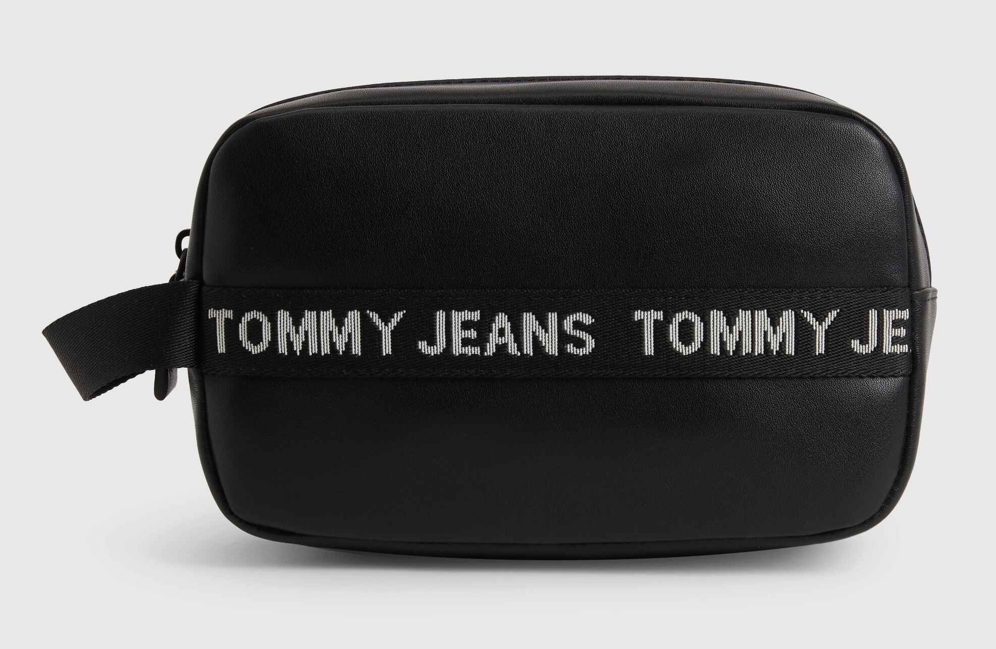»TJM Jelmoli-Versand | Tommy dezentem in kaufen Stil ESSENTIAL LEATHER Jeans WASHBAG«, Kosmetiktasche online