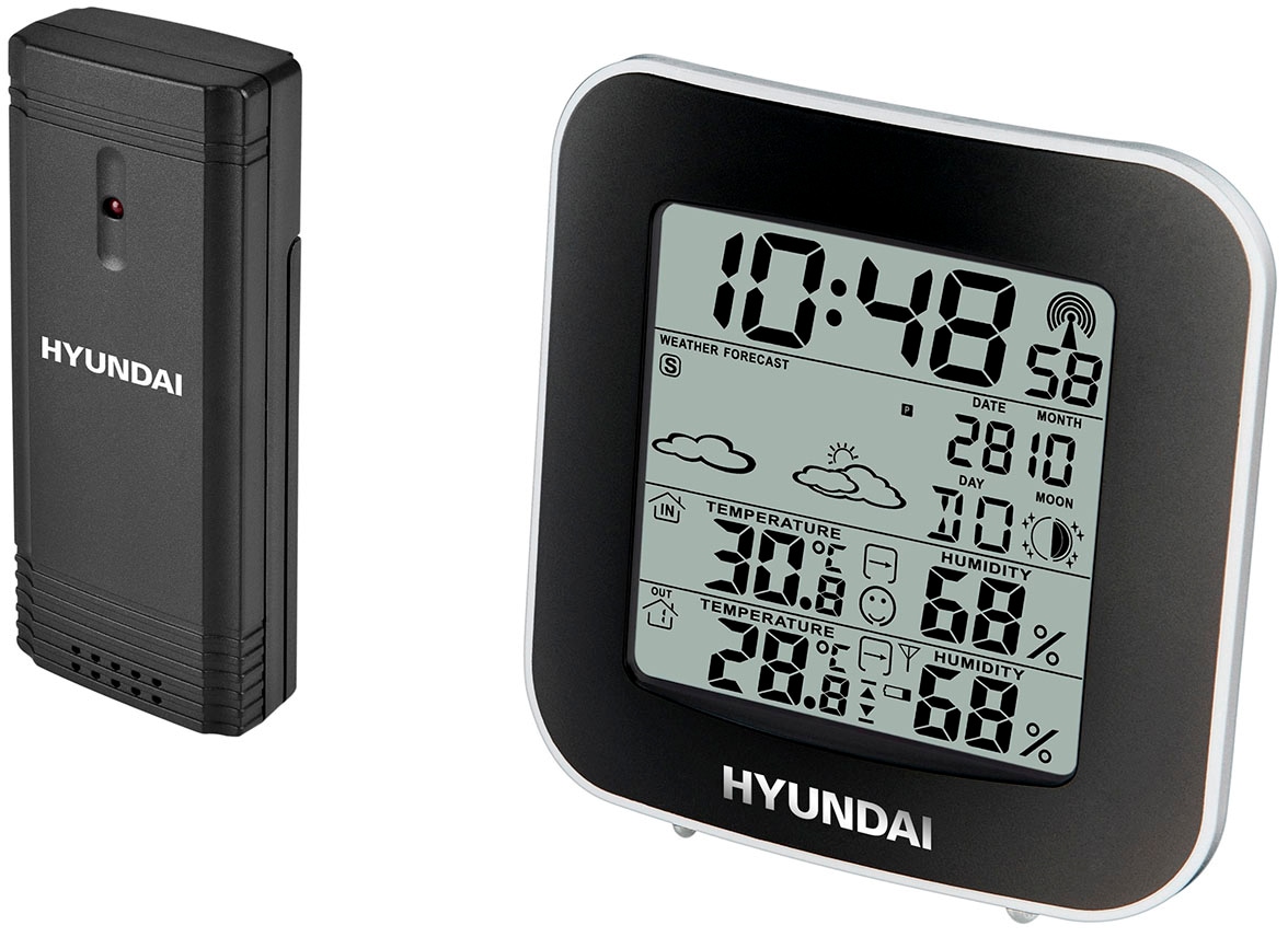 Wetterstation »Hyundai WS 8236«, (mit Aussensensor)