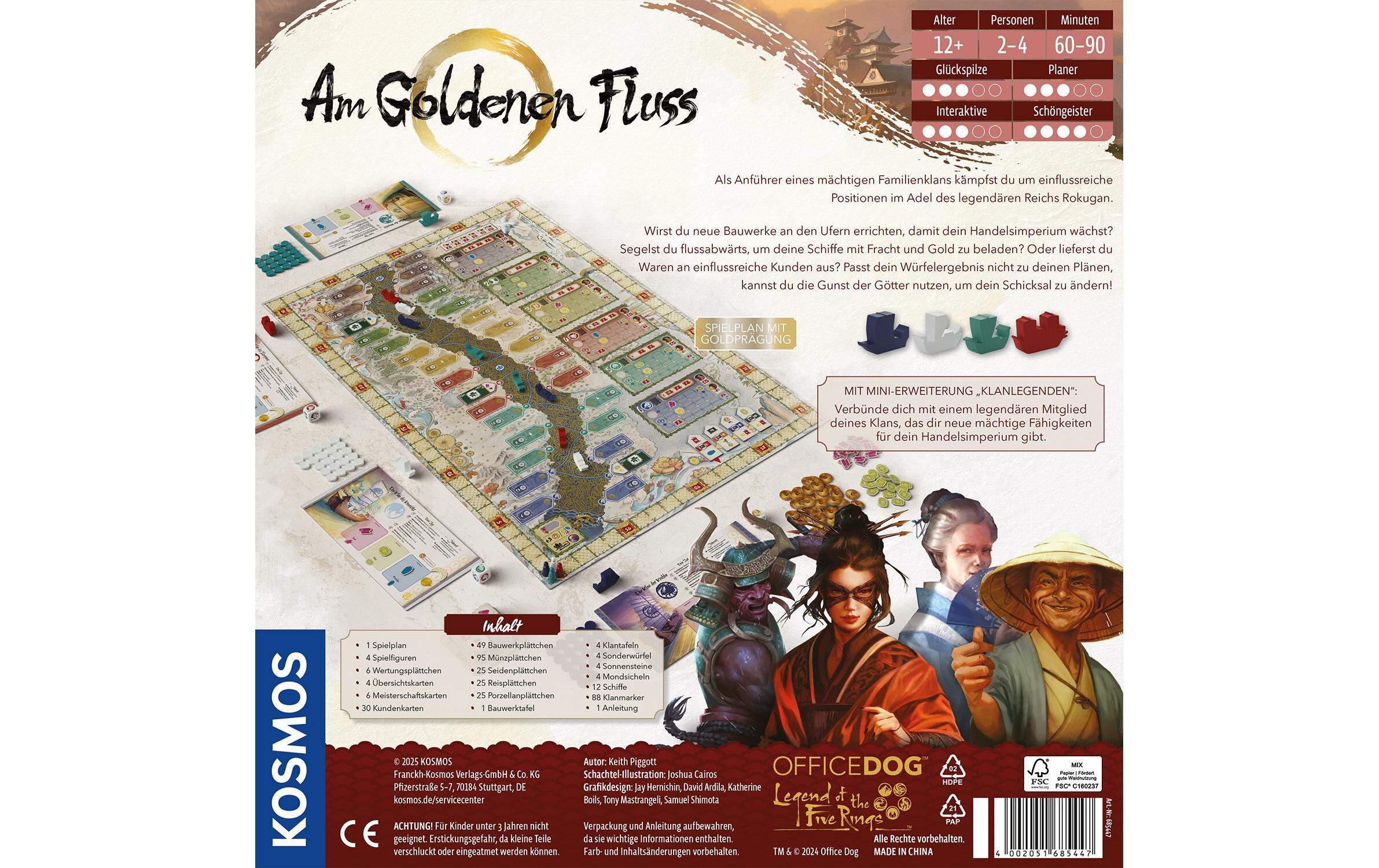 Kosmos Spiel "Kennerspiel Am goldenen Fluss"