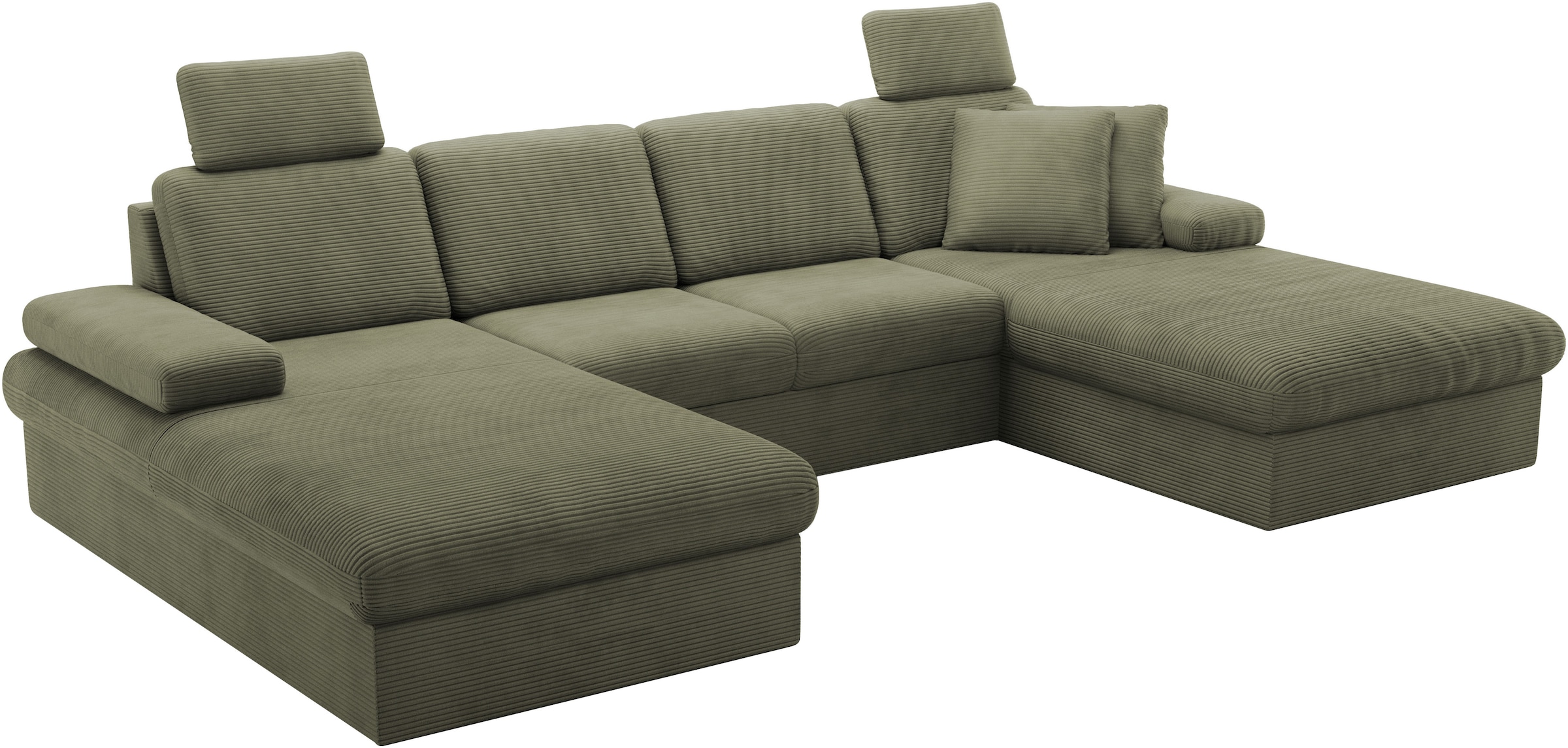 sit&more Wohnlandschaft »Moreno«, mit Armteilverstellung,wahlweise mit Bettfunktion