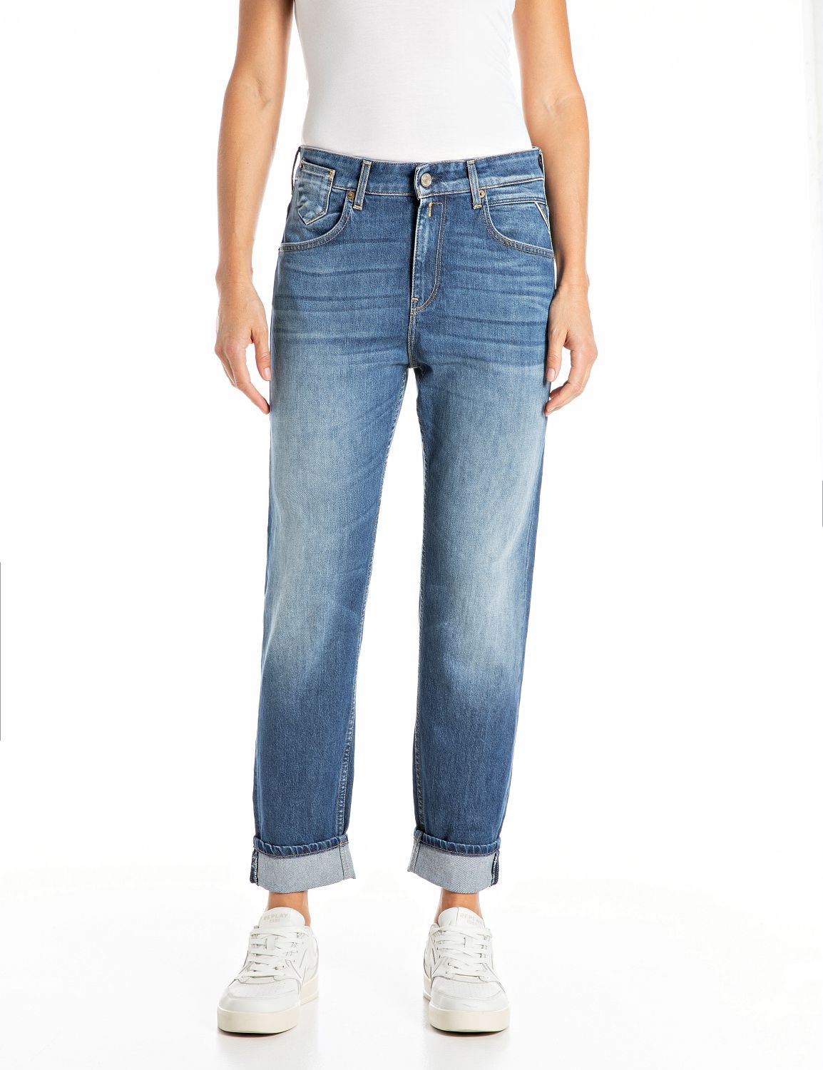 Replay Slim-fit-Jeans »MARTY« mit leichter Waschung