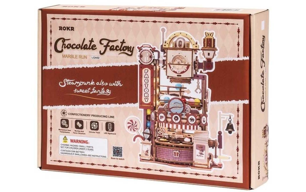 Puzzle »RoboTime Murmelbahn Chocolate Factory«, (420 tlg.)