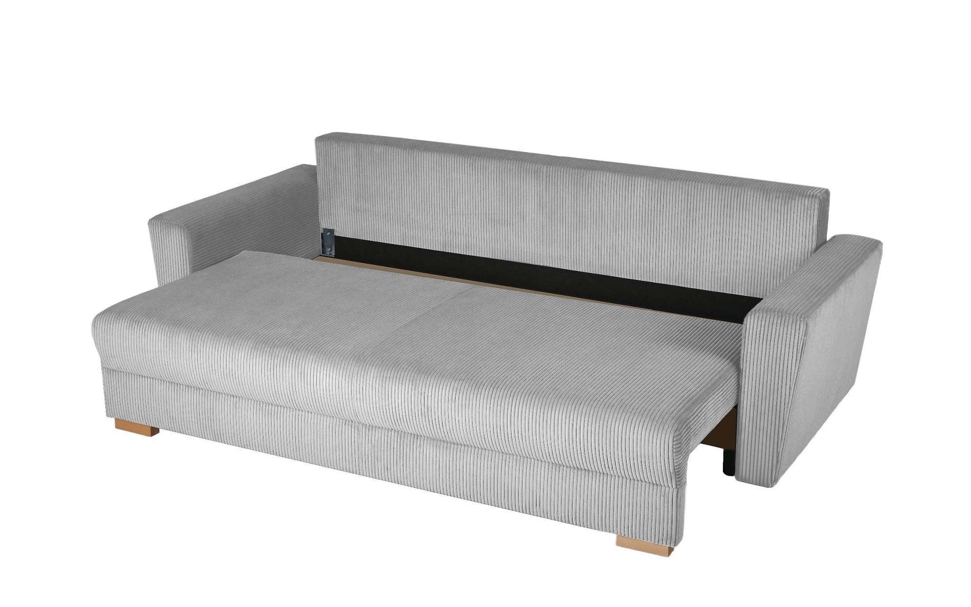 INOSIGN 3-Sitzer »MAGHERA Schlafsofa mit Bettkasten, in hochwertiger Verarbeitung«, mit Wellenunterfederung, pflegeleicht Material, B/H/T 230/92,5/79 cm