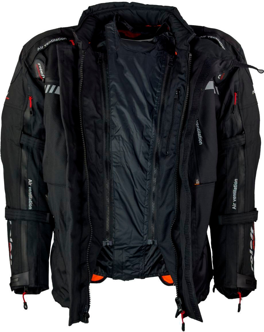 roleff Motorradjacke »Enduro«, mit Protektoren, optimale Belüftung