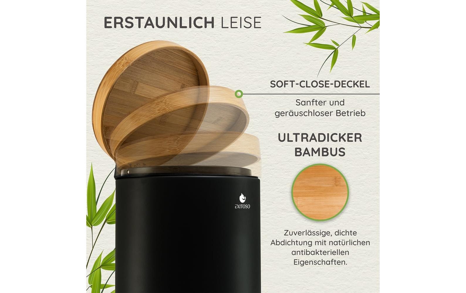Mülleimer »Exitoso mit Softclose-Deckel 5 l«