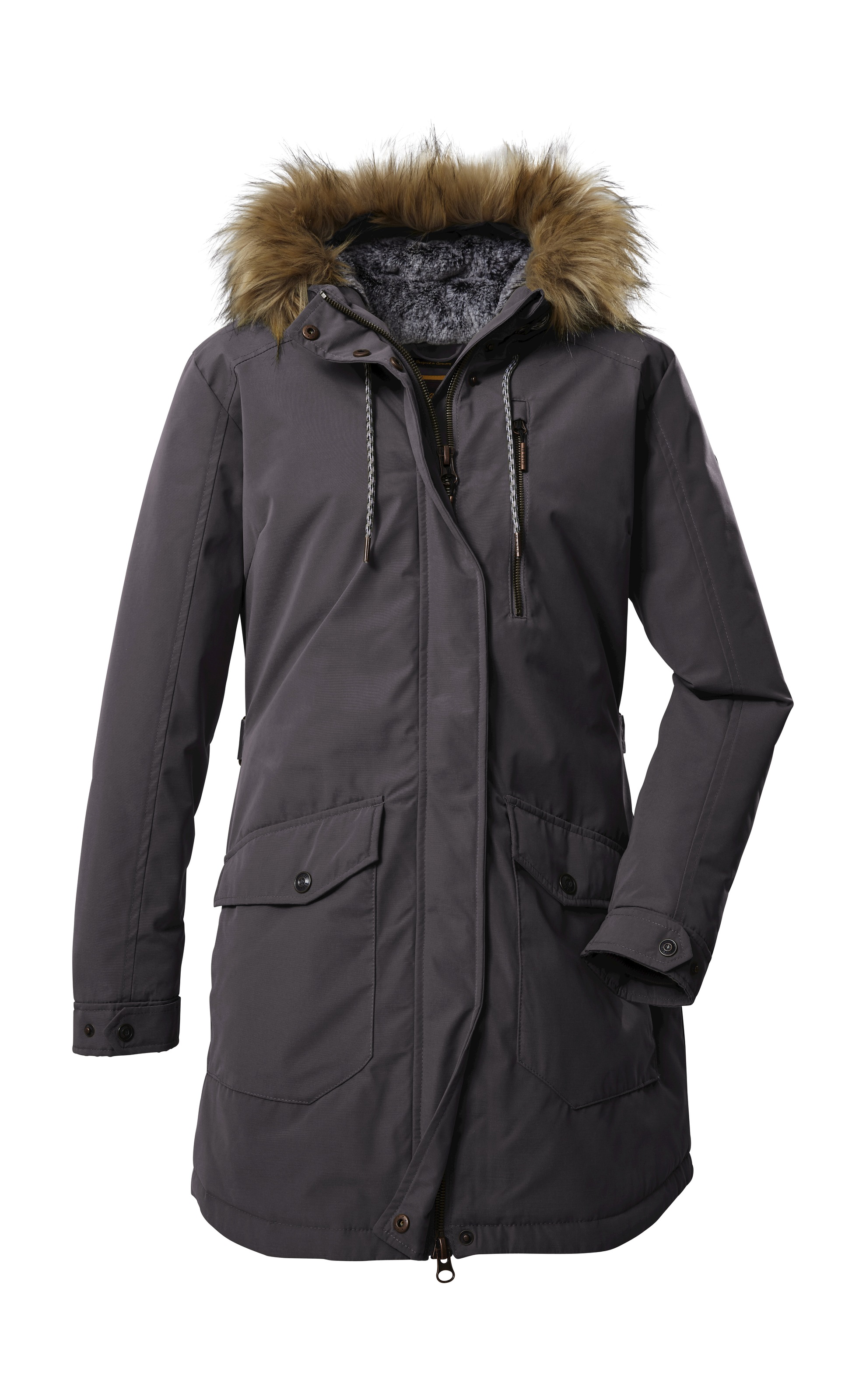 G.I.G.A. DX by killtec Parka »GW 7 WMN PRK« Sportlich eleganter Parka, wasserabweisend, abnehmbares Kunstfell